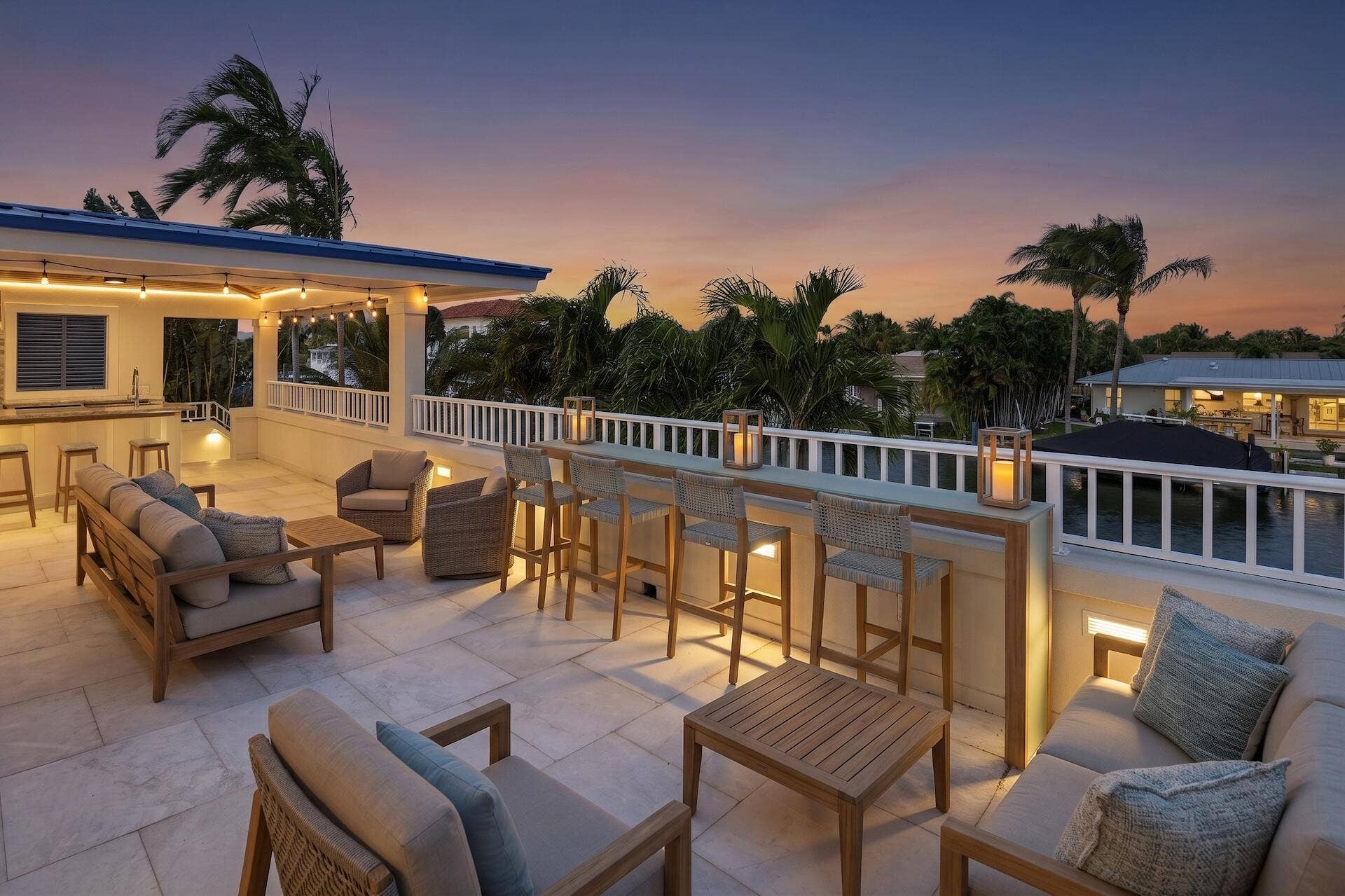 1210 Bimini Lane, Singer Island, FL 33404 36_Upstairs_Patio_Staged