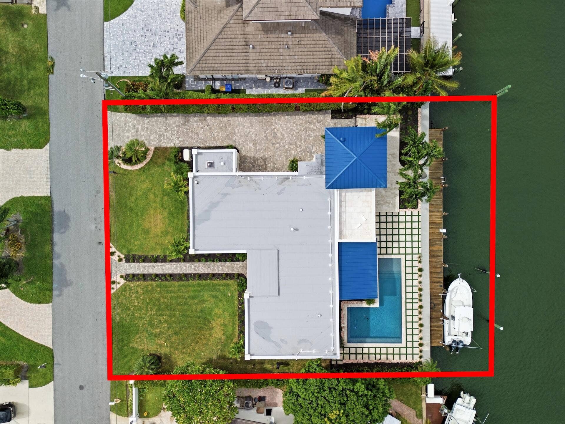 1210 Bimini Lane, Singer Island, FL 33404 Aerial Top Down