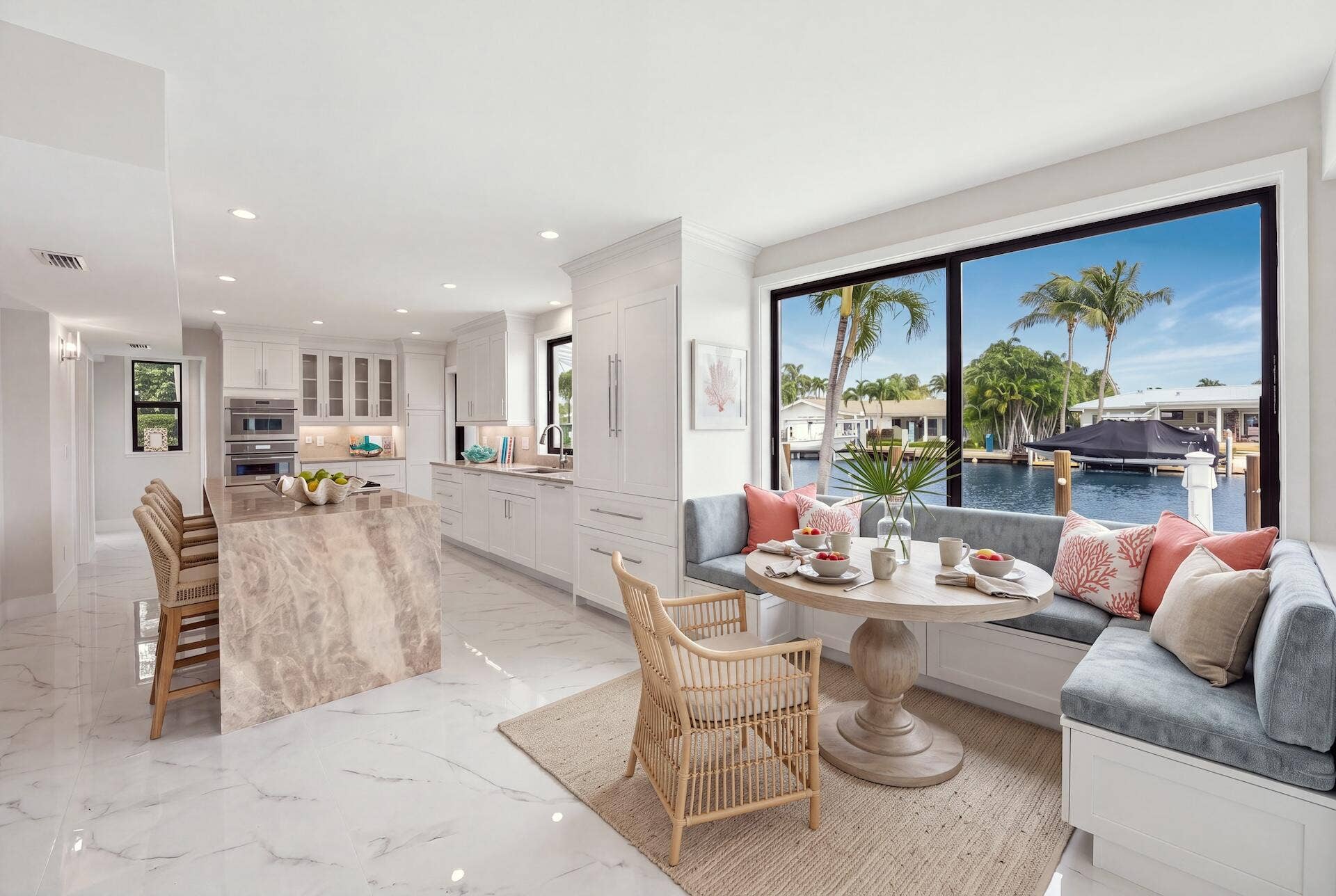 1210 Bimini Lane, Singer Island, FL 33404 09_Breakfast_Nook_Staged