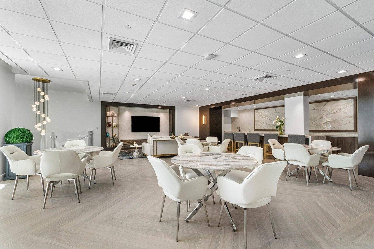 500 SE Mizner Boulevard, #A209, Boca Raton, FL 33432 015 TP-I Social Room upstairs-LR