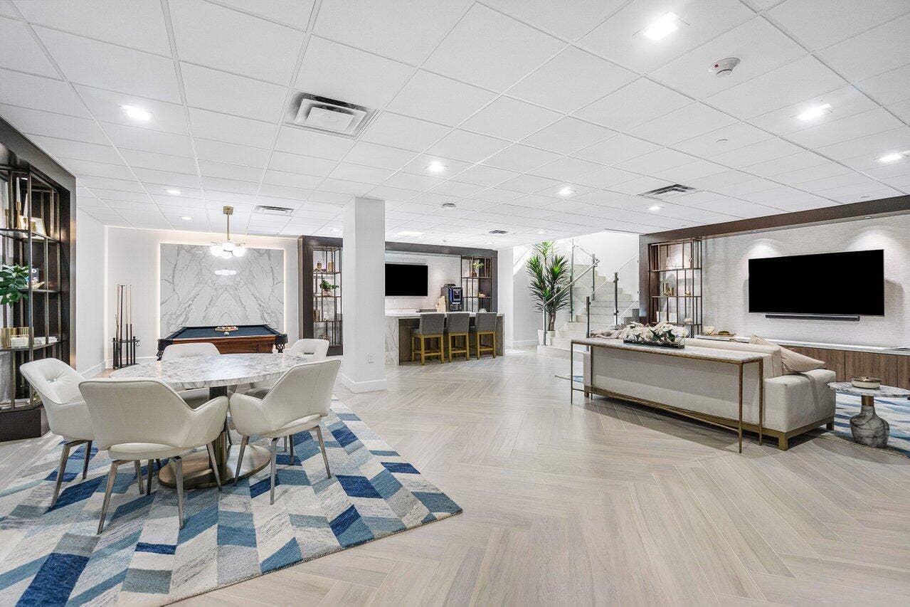 500 SE Mizner Boulevard, #A209, Boca Raton, FL 33432 014 TP-I Social Room downstairs-LR