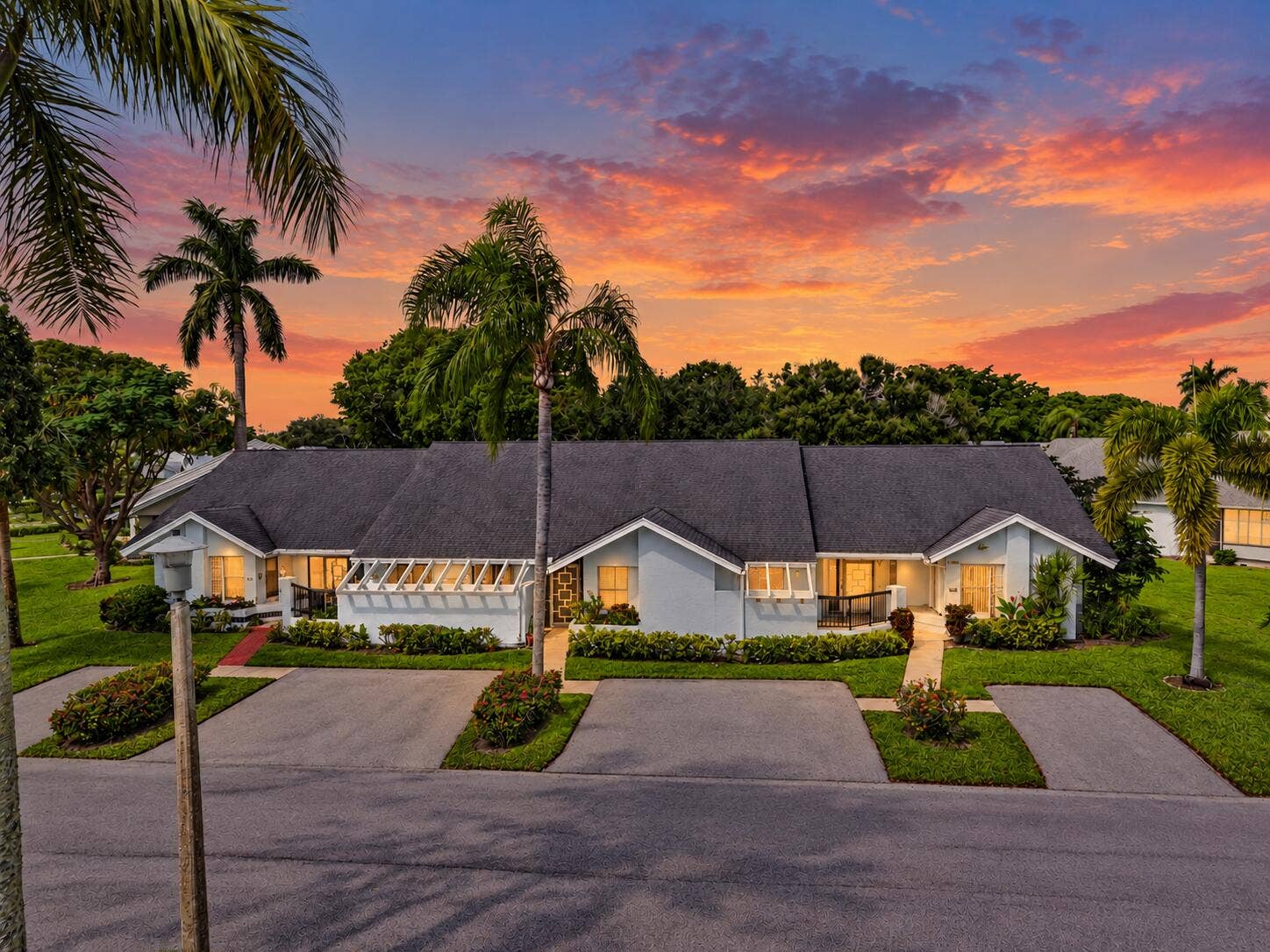 10871 Lake Front Place, Boca Raton, FL 33498 Twilight Photo