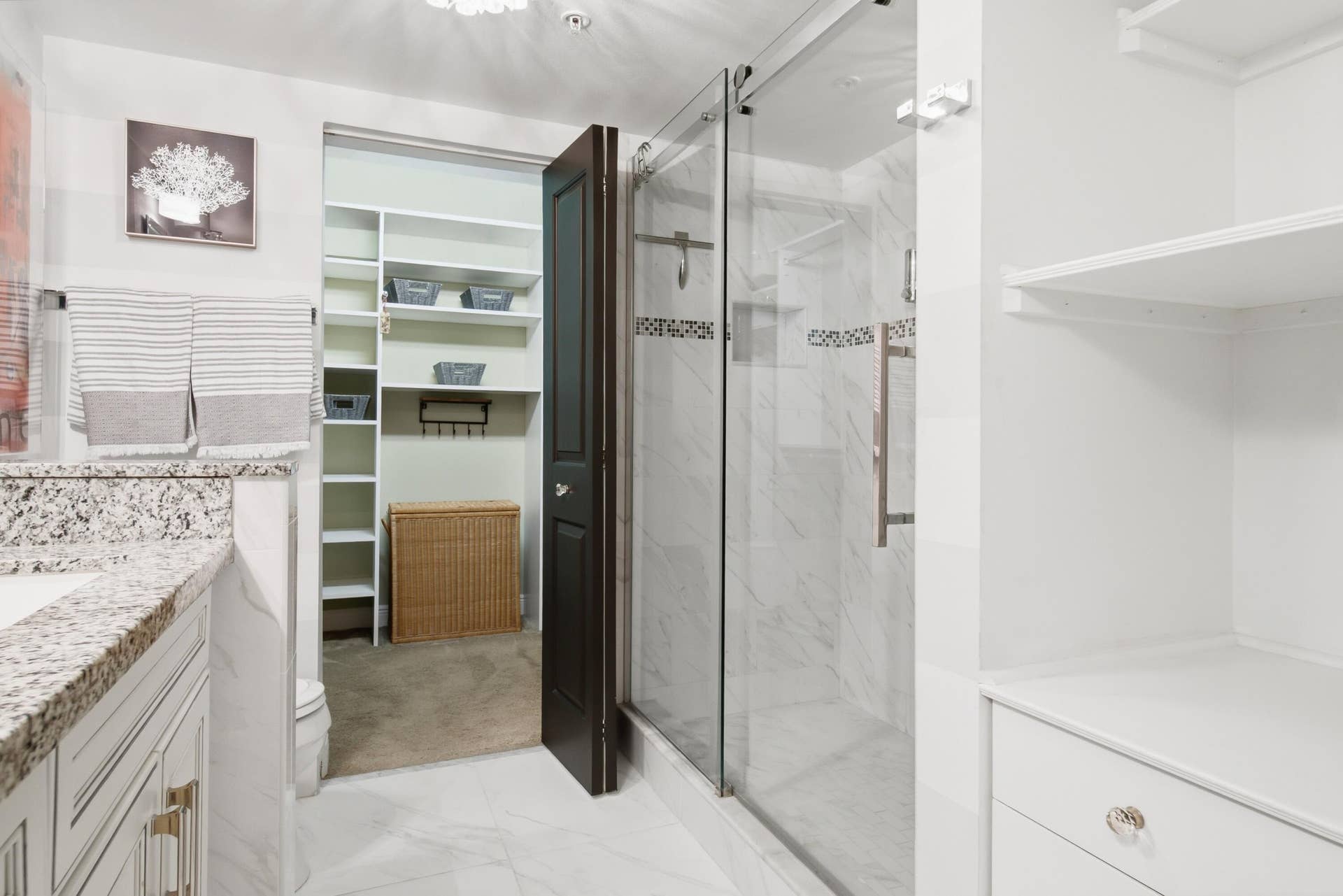 600 S Dixie Highway, #211, West Palm Beach, FL 33401 16 - Primary Bath and Closet