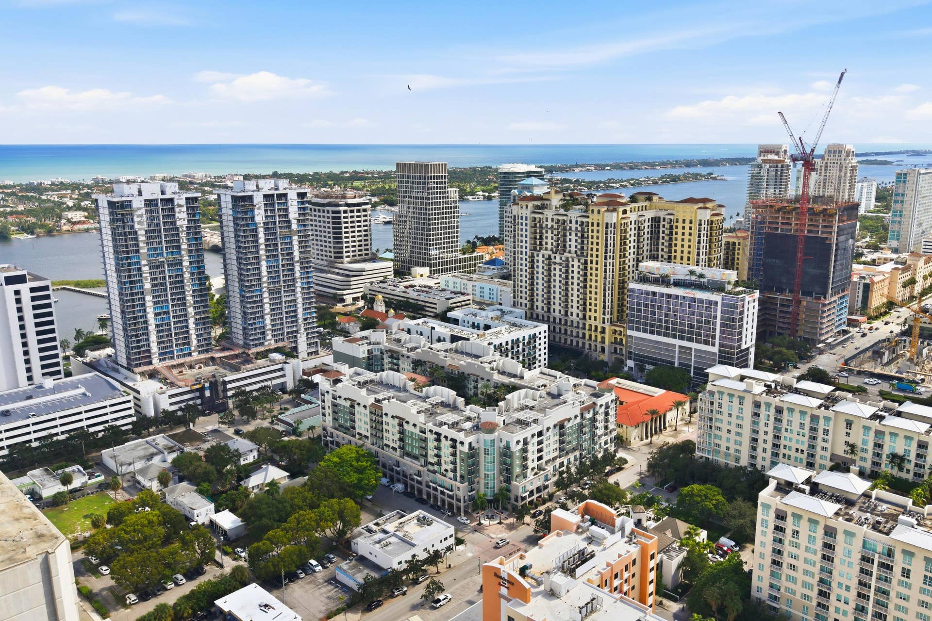 600 S Dixie Highway, #211, West Palm Beach, FL 33401 42 - Aerial Waterfront Views