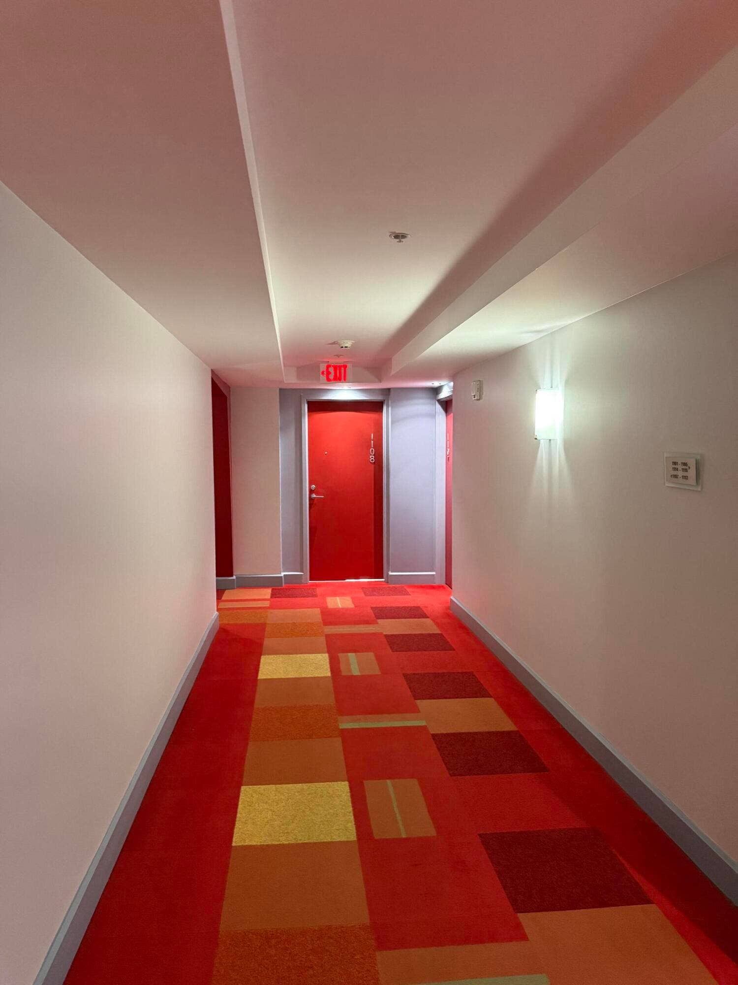 1551 N Flagler Drive, #1108, West Palm Beach, FL 33401 Hallway to apartment