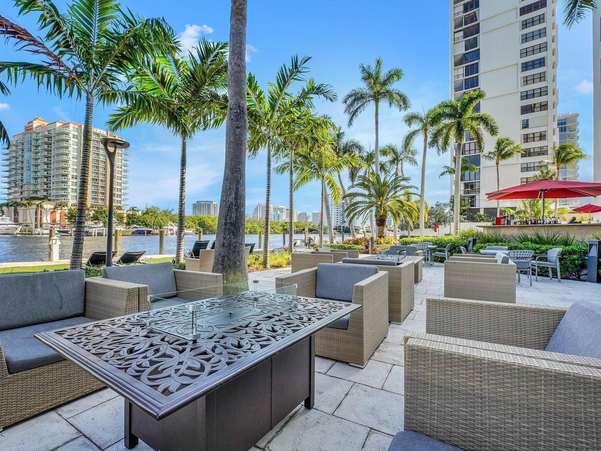 2670 E Sunrise Boulevard, #621, Fort Lauderdale, FL 33304 outdoor patio - G-One