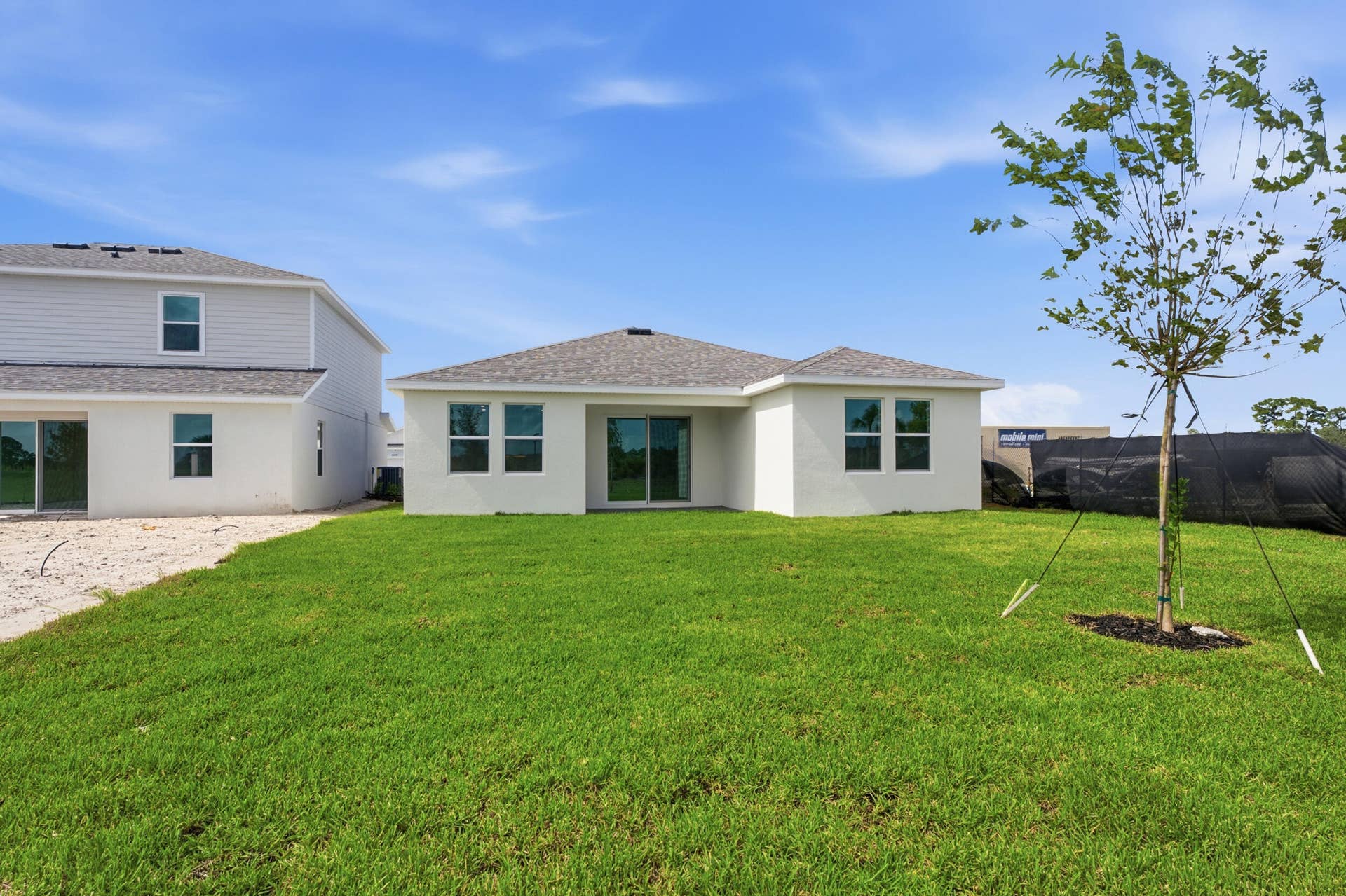 5437 NW CAMBERLY Court, Port St Lucie, FL 34987 Back of home