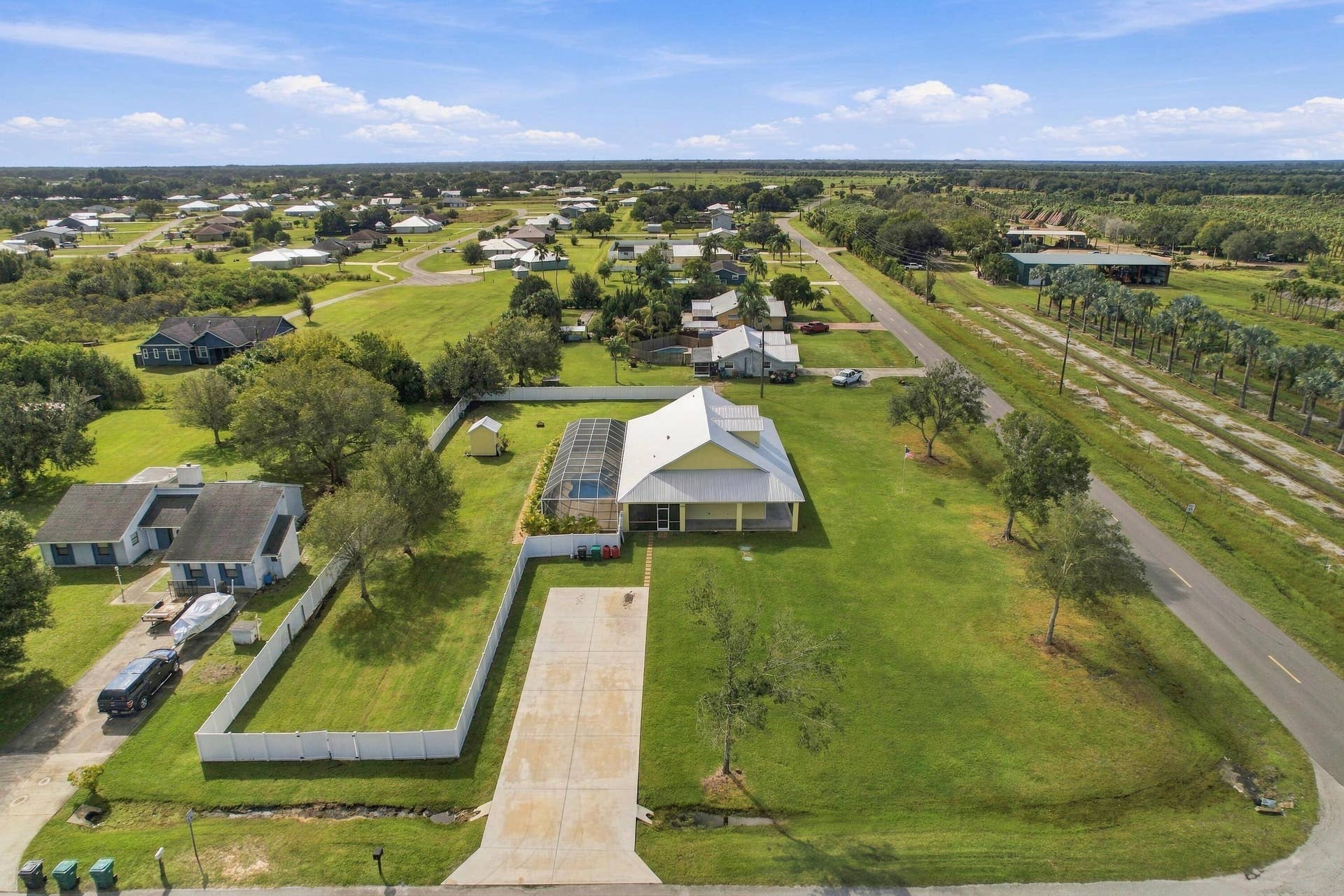 8700 SW 2nd Street, Okeechobee, FL 34974 Beautiful 2023 CBS Home on 1.06 Acres