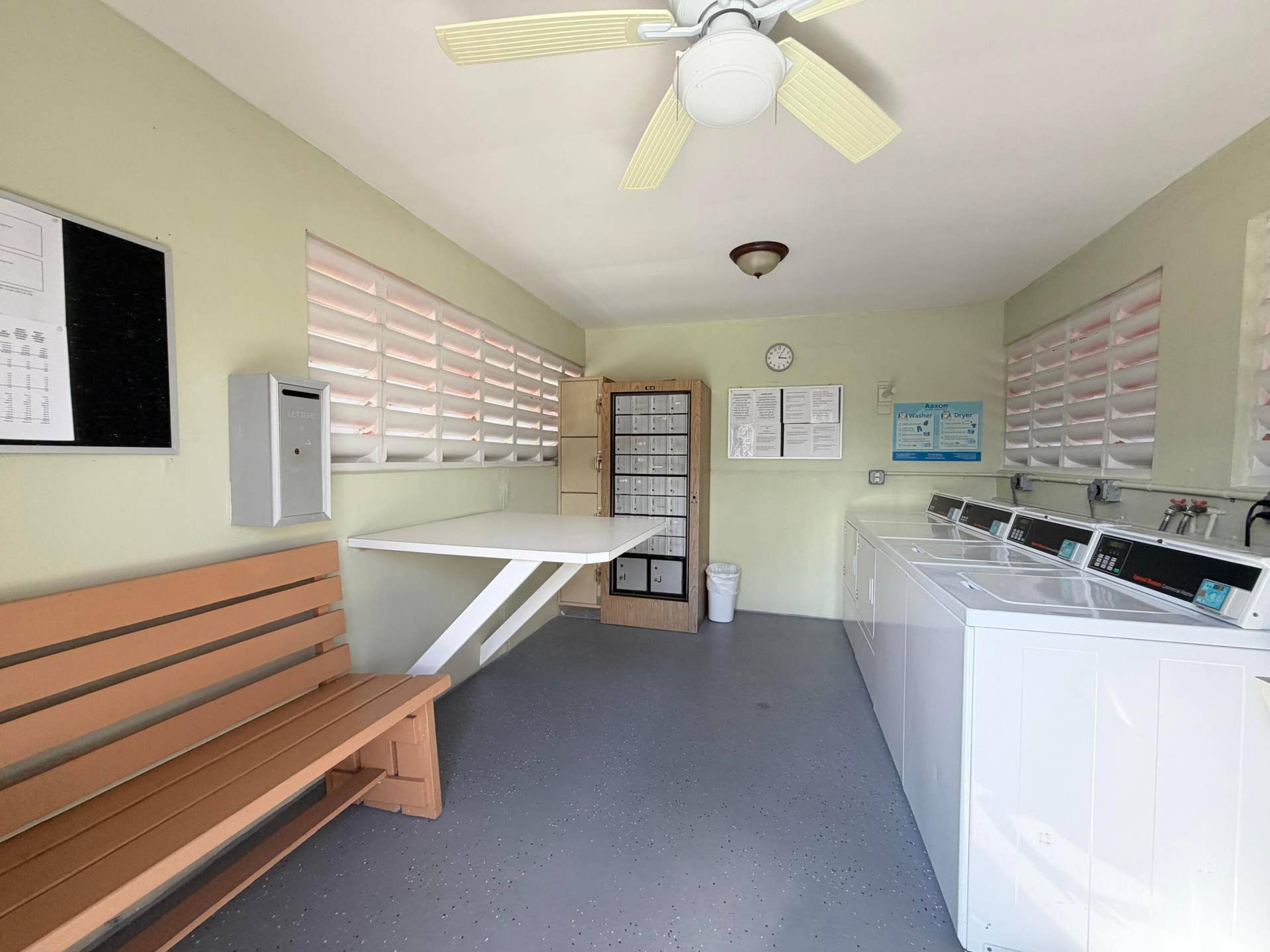 Common Laundry and Mailboxes