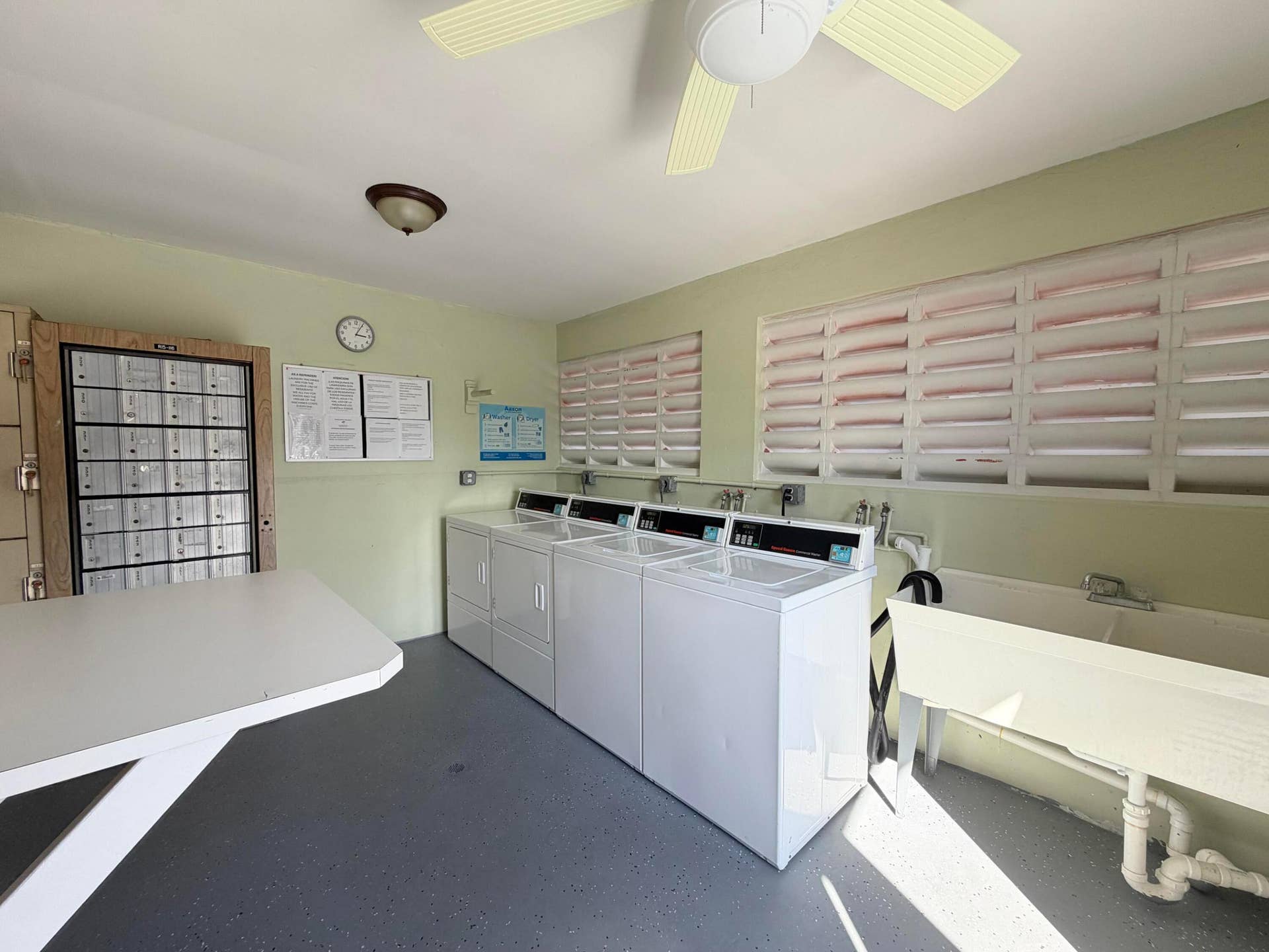Common Laundry and Mailboxes