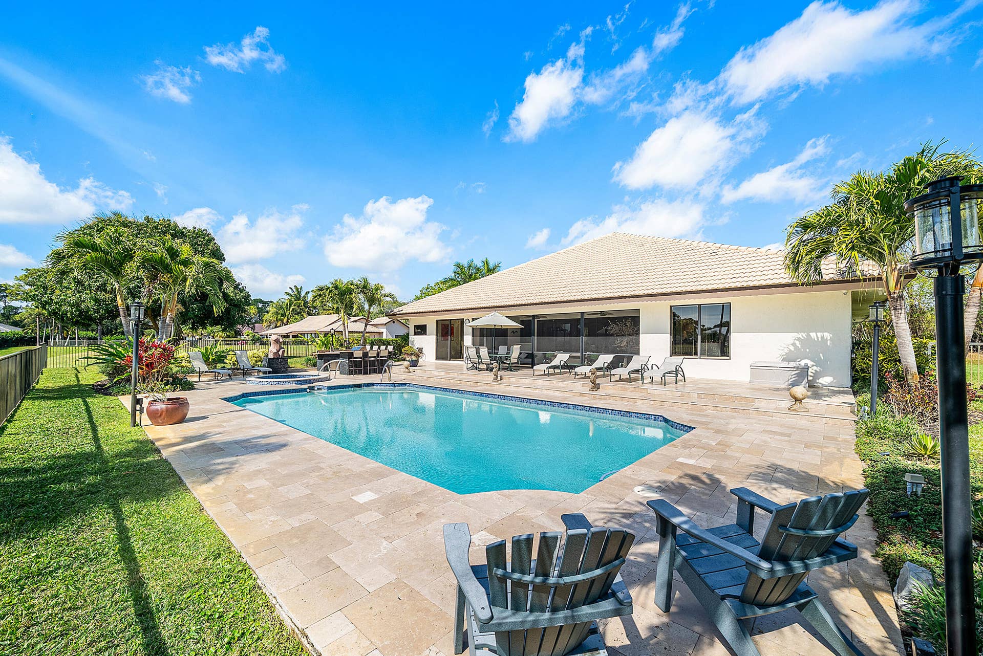5221 Estates Drive, Delray Beach, FL 33445 Backyard