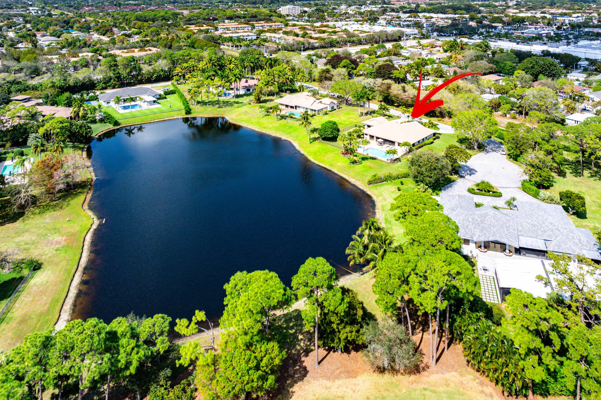 5221 Estates Drive, Delray Beach, FL 33445 Aerial