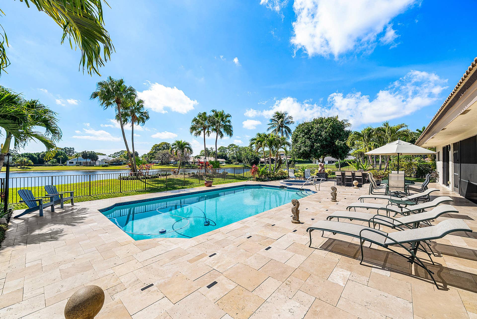 5221 Estates Drive, Delray Beach, FL 33445 Backyard