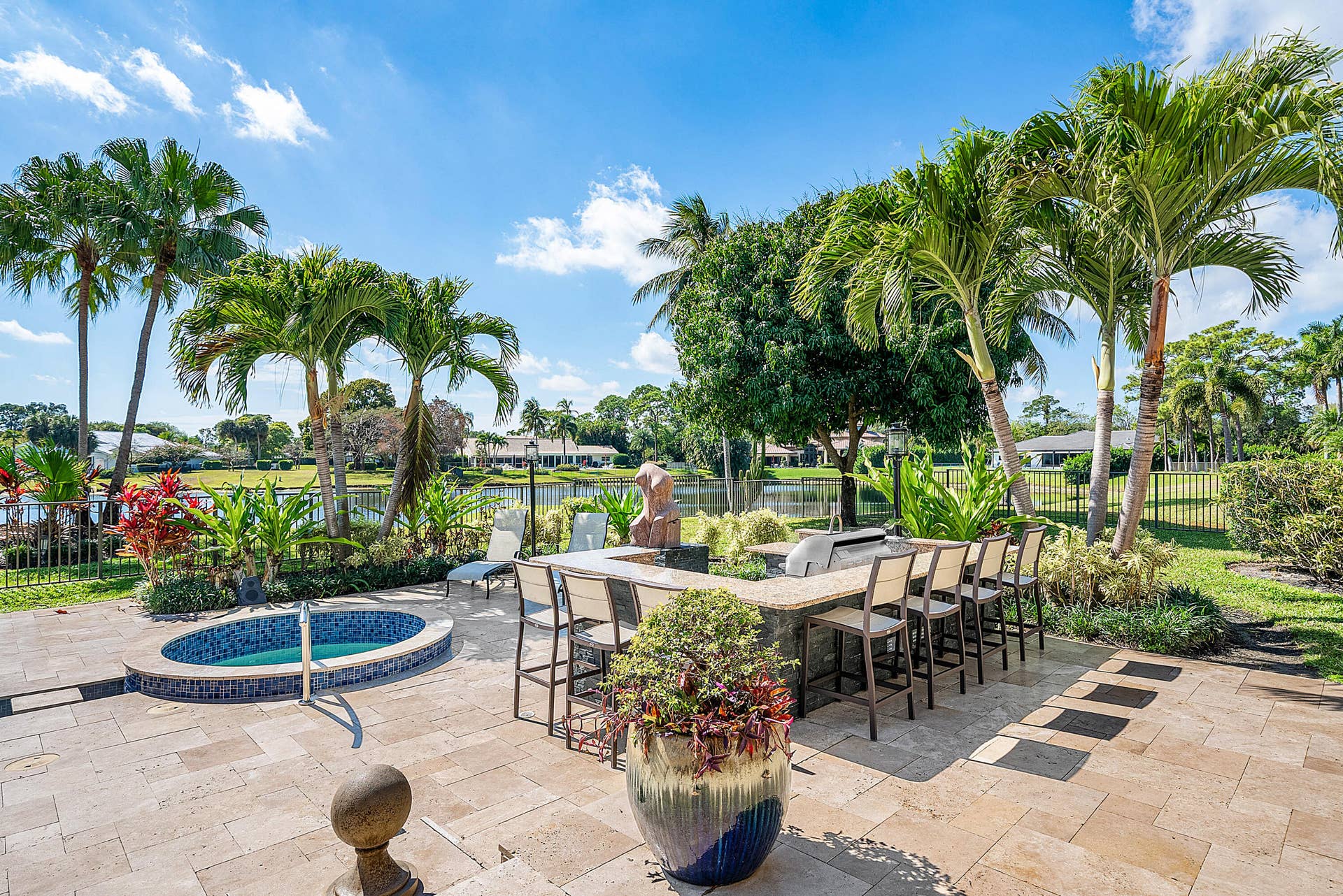 5221 Estates Drive, Delray Beach, FL 33445 Backyard