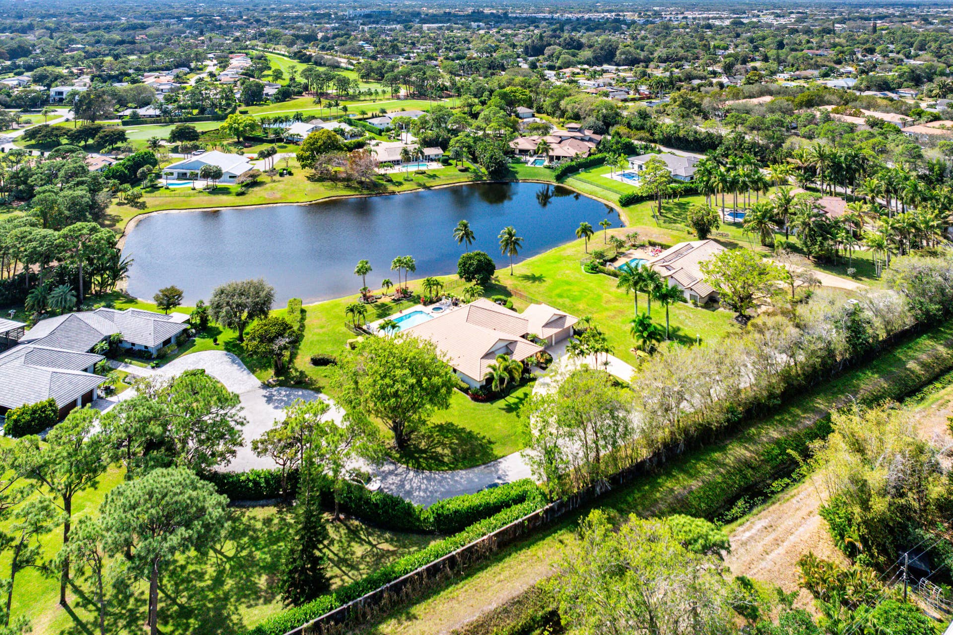 5221 Estates Drive, Delray Beach, FL 33445 Aerial