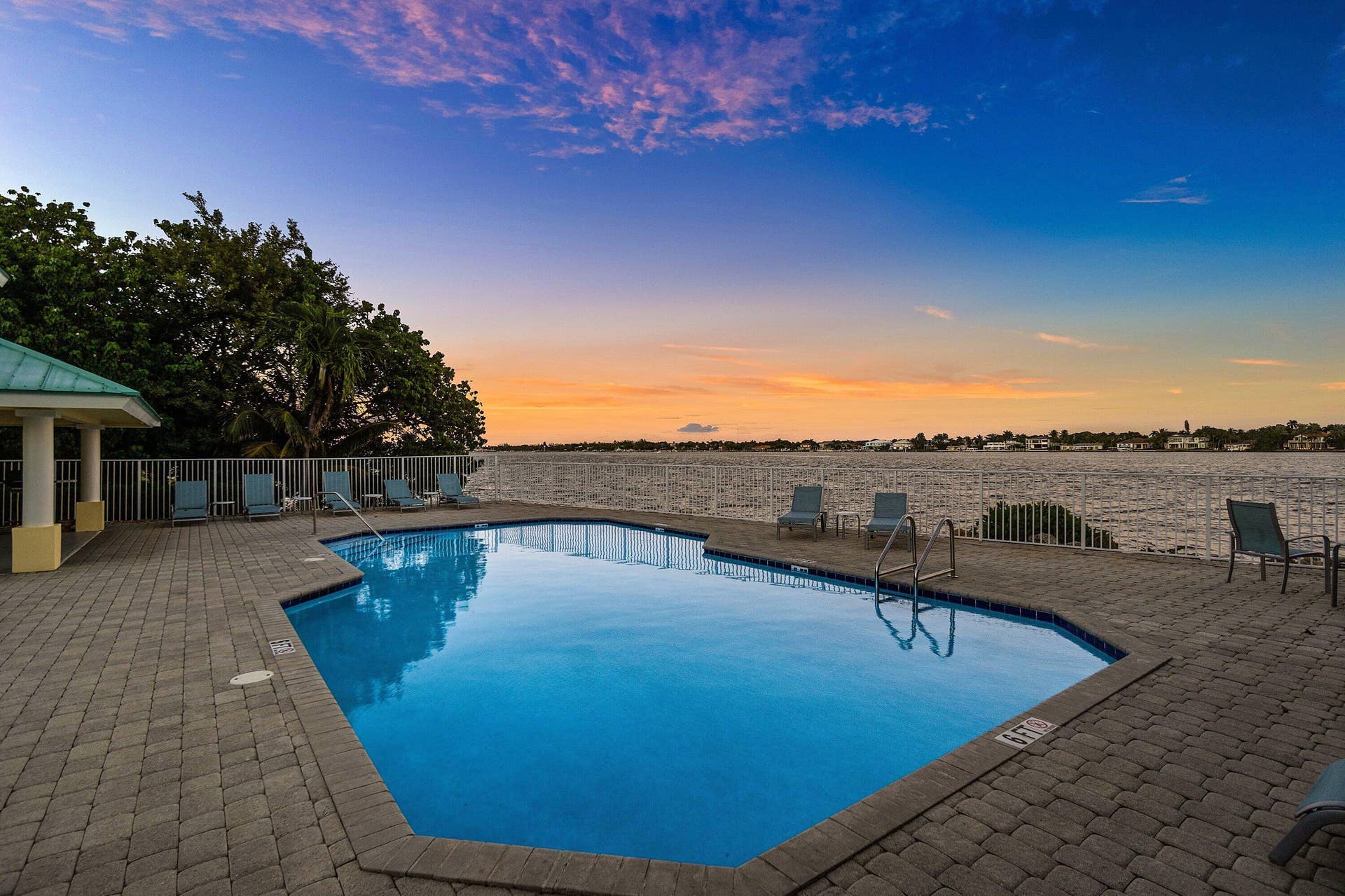 166 Barefoot Cove, Hypoluxo, FL 33462 Pool overlooking Intracoastal
