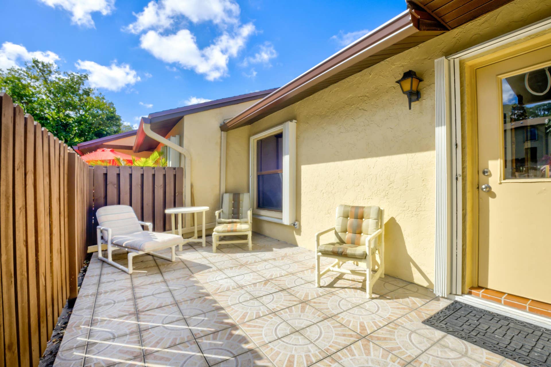 816 SKY PINE Way, #E, Greenacres, FL 33415 Large Privacy Patio
