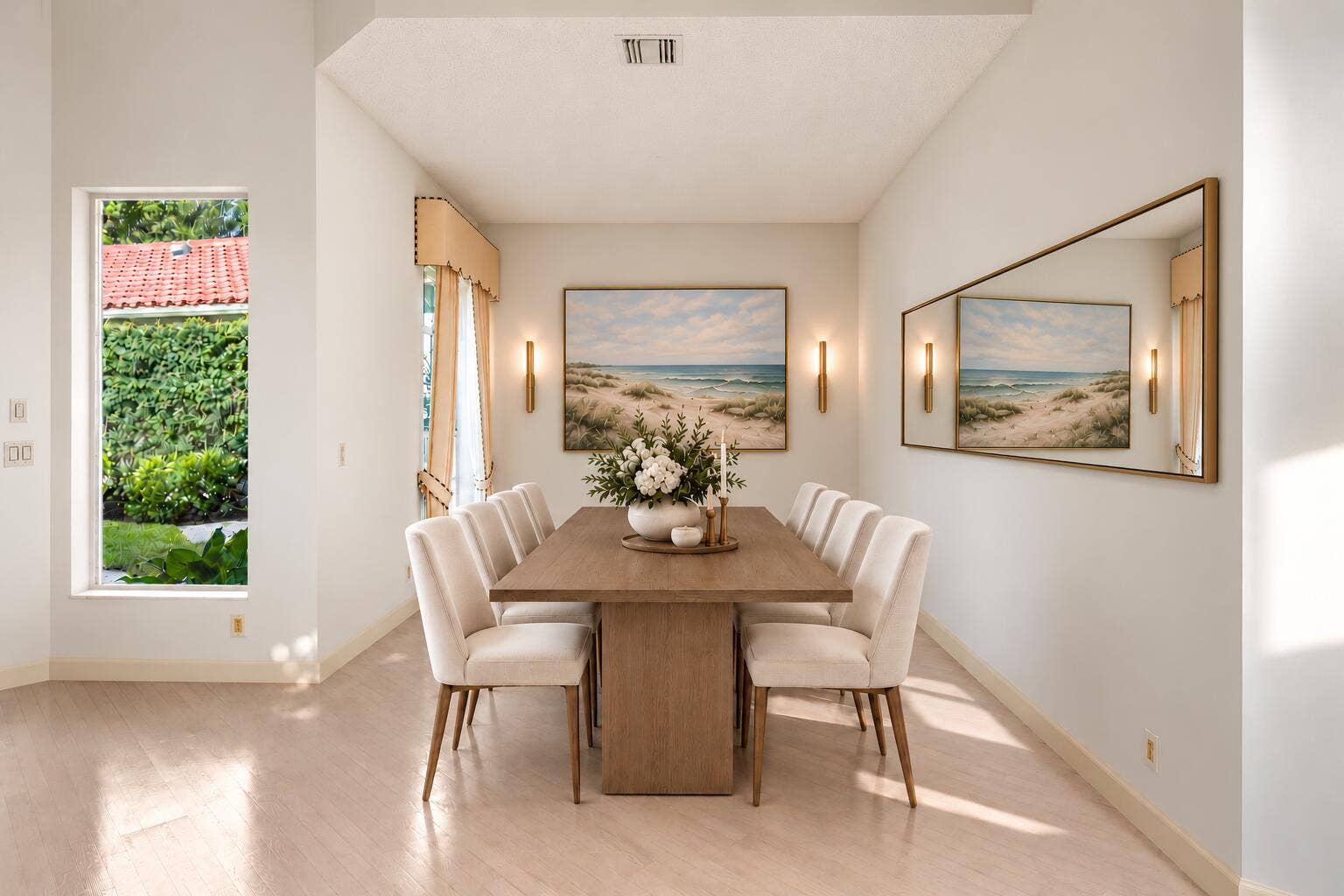 12563 MALLET Circle, Wellington, FL 33414 Virtually staged dining room