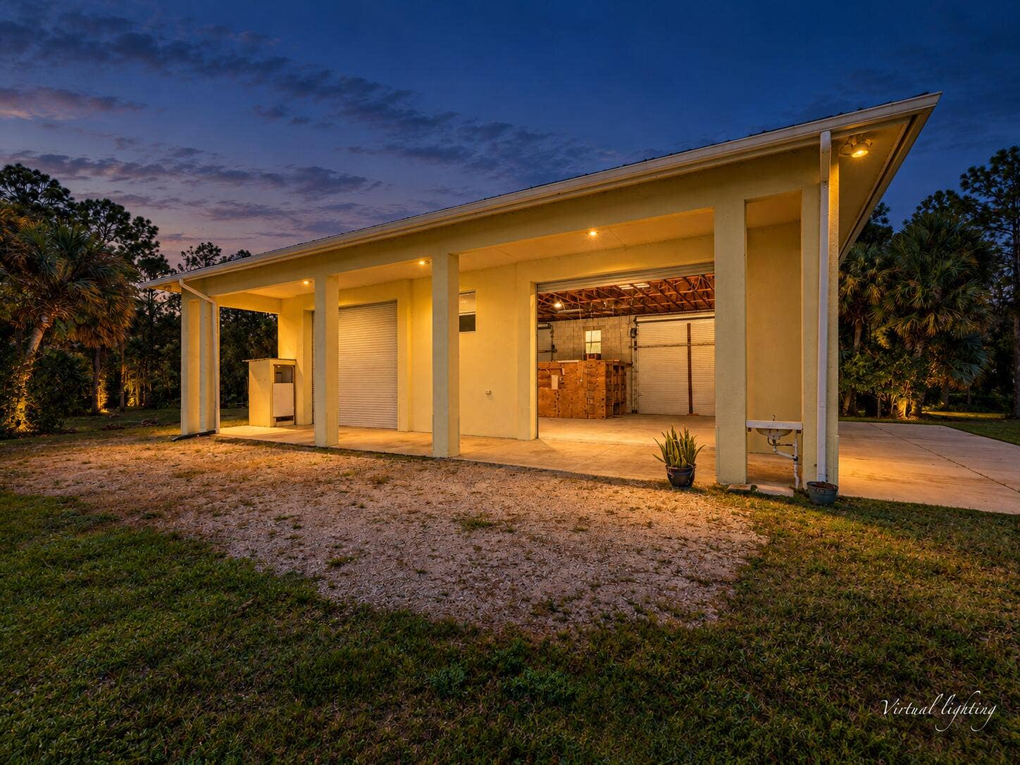 5002 SW Markel Street, Palm City, FL 34990 Shop sunset