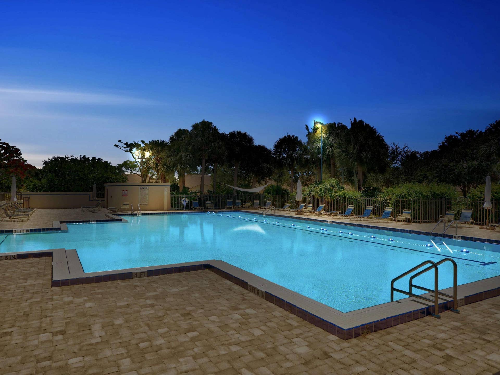 3047 30th Court, Jupiter, FL 33477 Nighttime Swimming