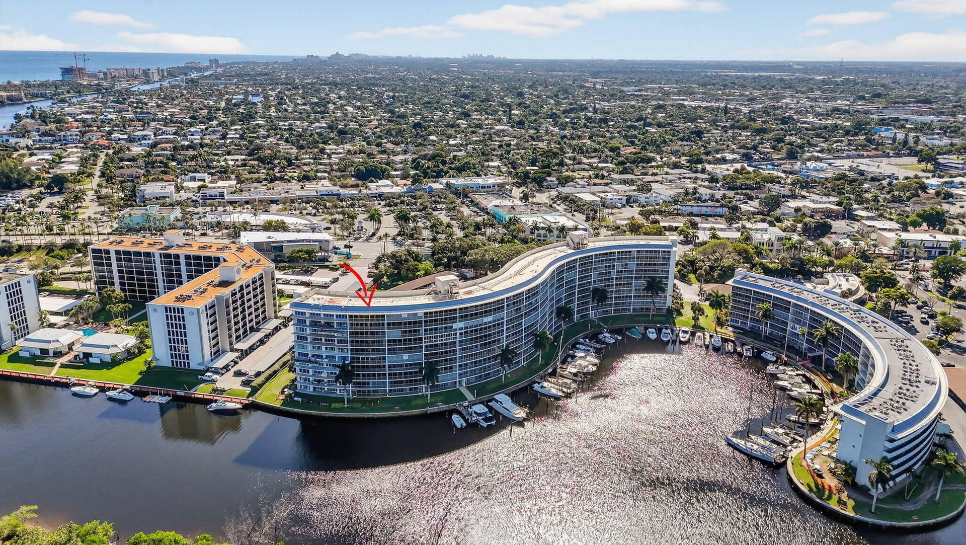 1537 E HILLSBORO Boulevard, #444, Deerfield Beach, FL 33441 Aerial