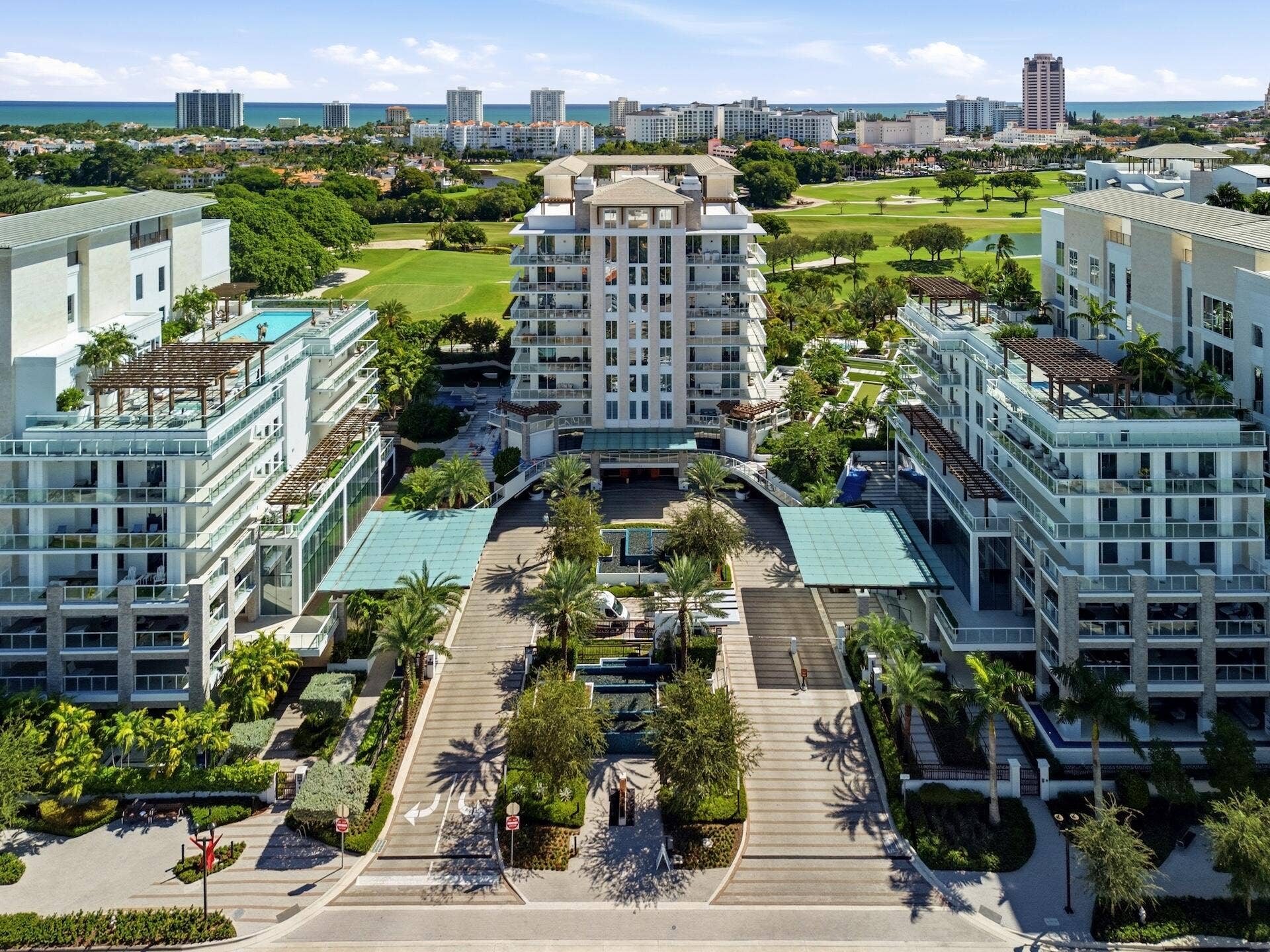 200 SE Mizner Boulevard, #503, Boca Raton, FL 33432 Aerial Front Entrance