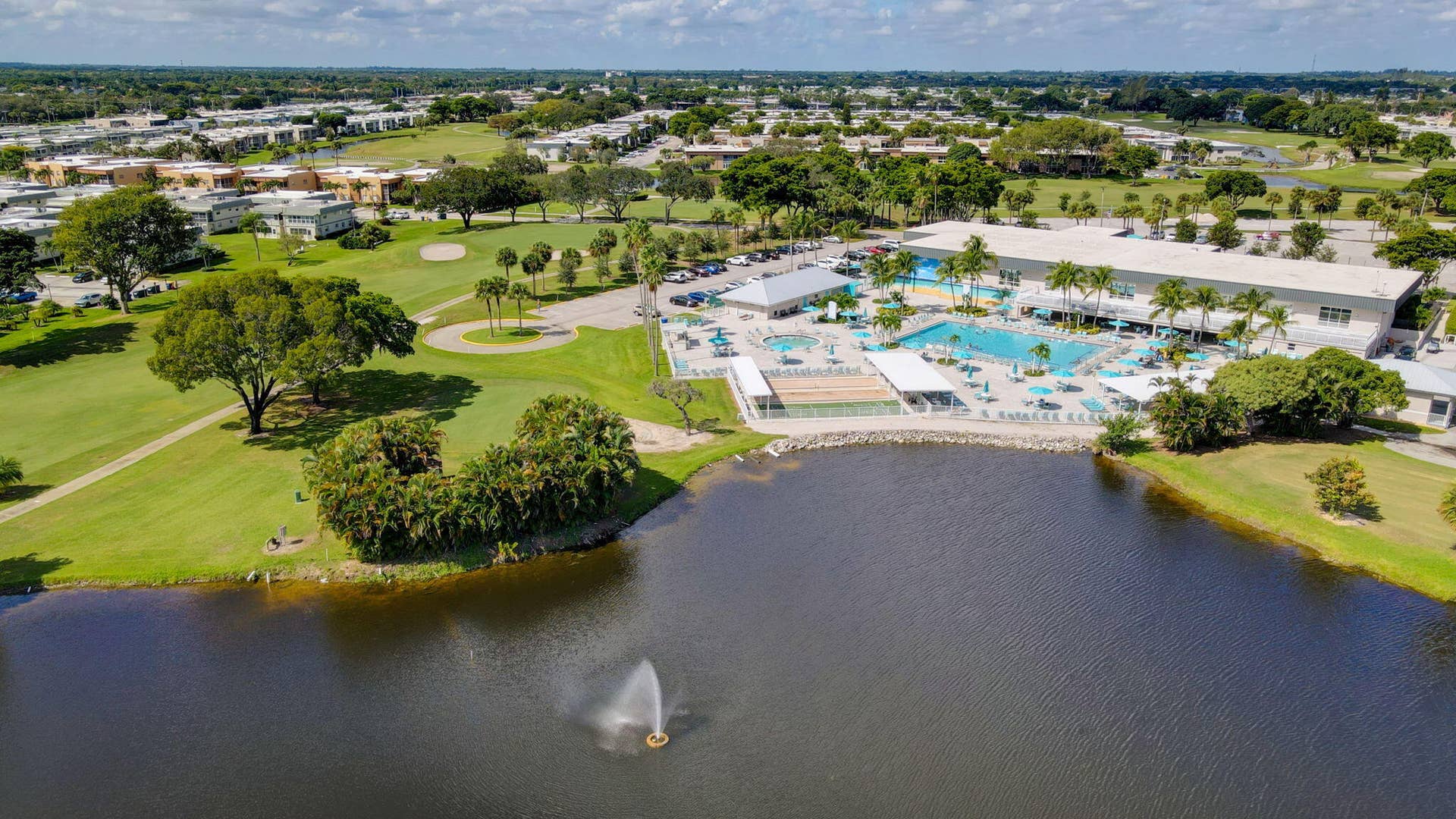 98 Seville D, Delray Beach, FL 33446 Aerial View