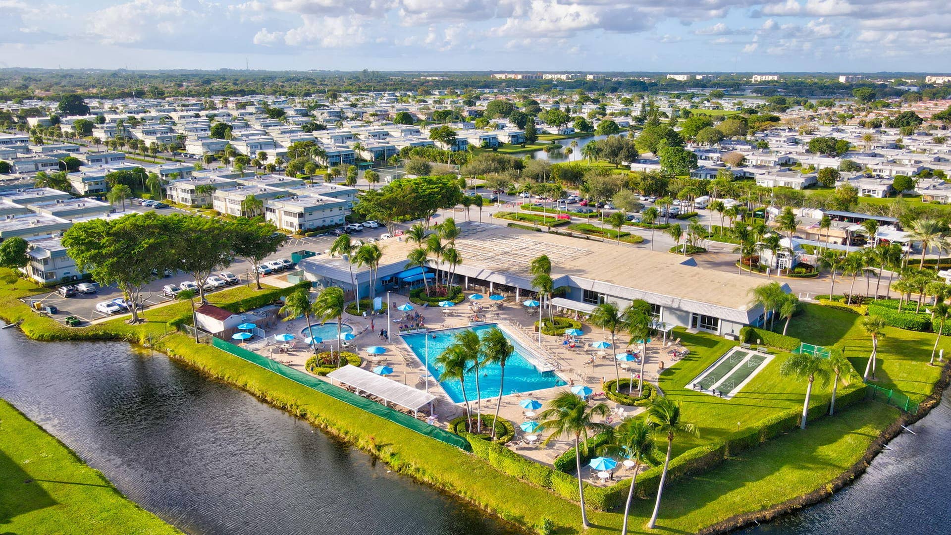 98 Seville D, Delray Beach, FL 33446 Aerial View