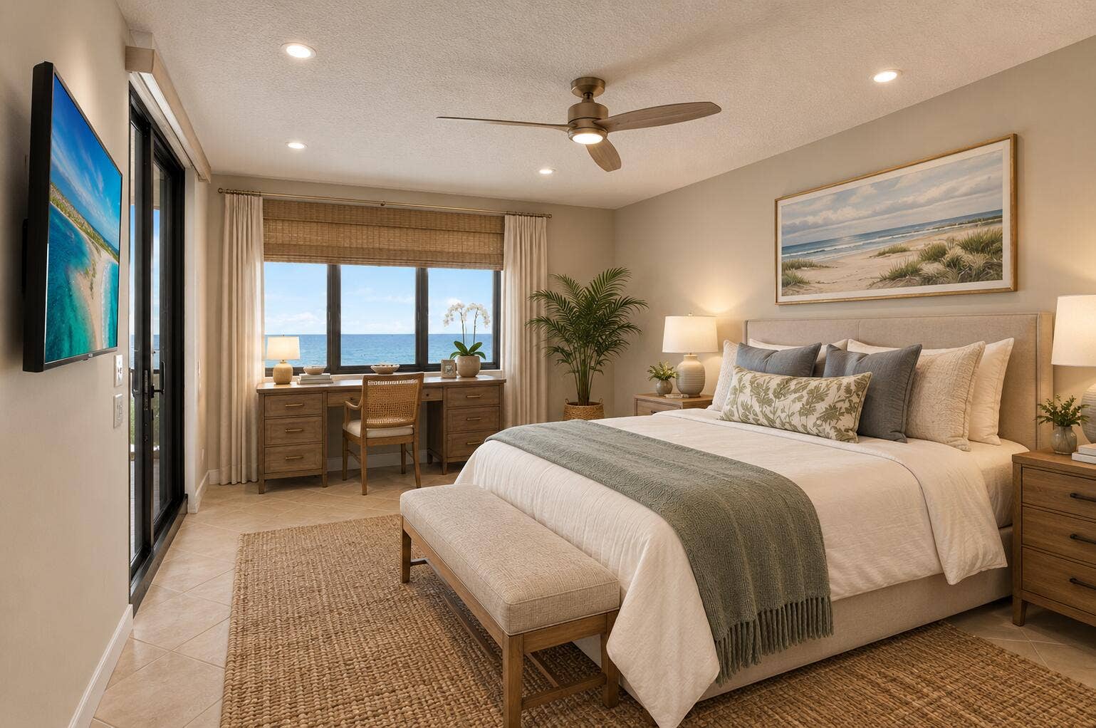 3400 S OCEAN Boulevard, #12G, Highland Beach, FL 33487 Virtual Staging