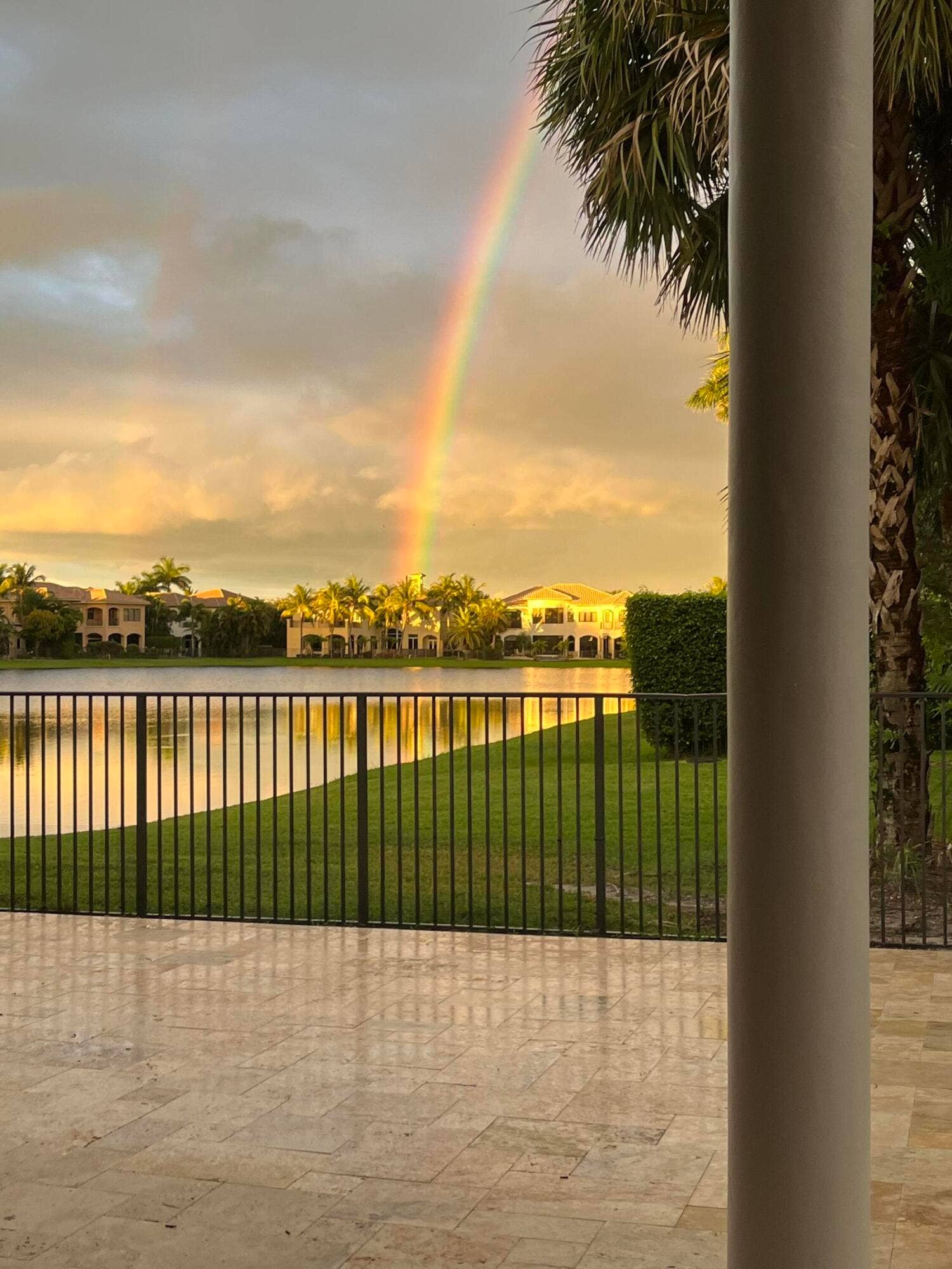 17921 VILLA CLUB Way, Boca Raton, Boca Raton, FL 33496 VCW backyardsunset