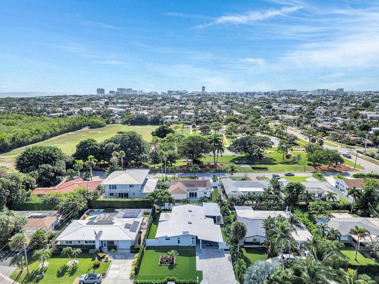 530 NE 17TH Street, Boca Raton, Boca Raton, FL 33432 Aerial showing park S