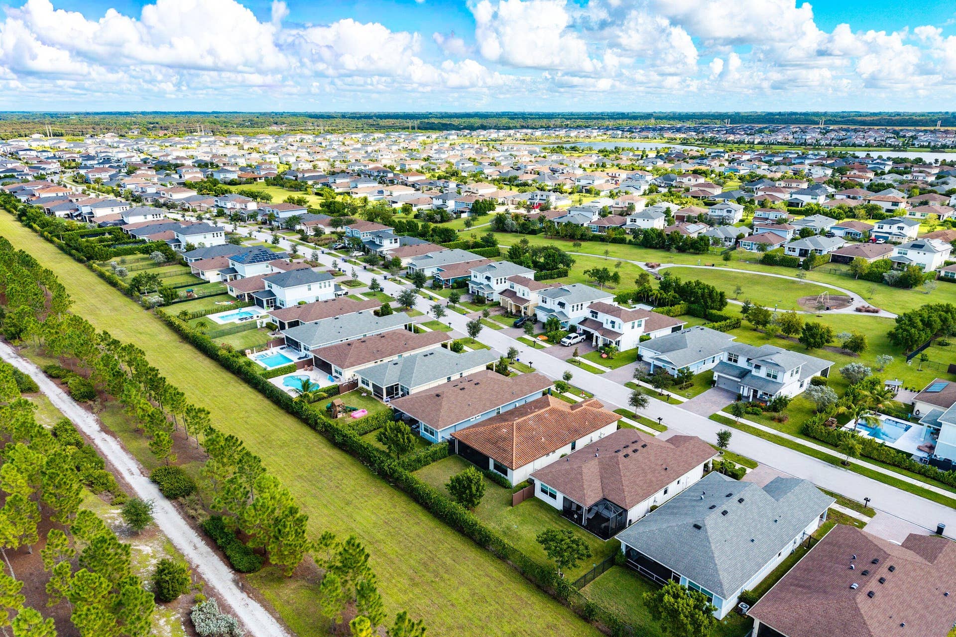 1225 Wandering Willow Way, Loxahatchee, FL 33470 Aerial View