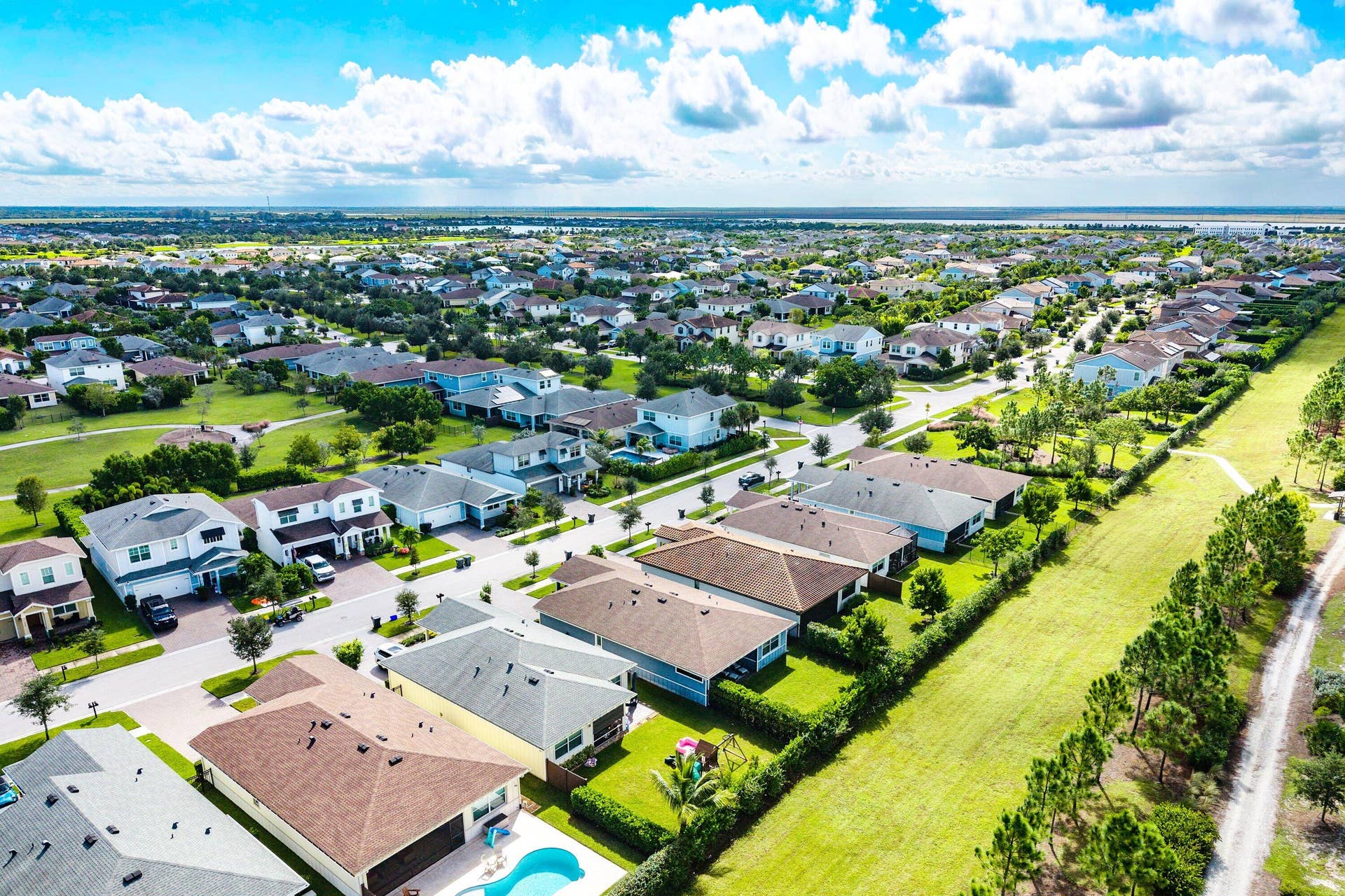 1225 Wandering Willow Way, Loxahatchee, FL 33470 Aerial View