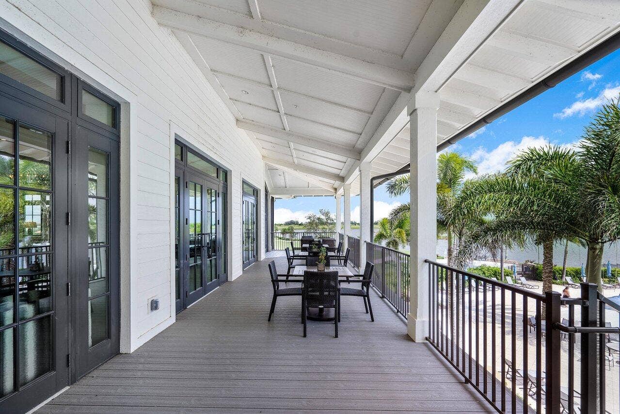 1225 Wandering Willow Way, Loxahatchee, FL 33470 Clubhouse Terrace