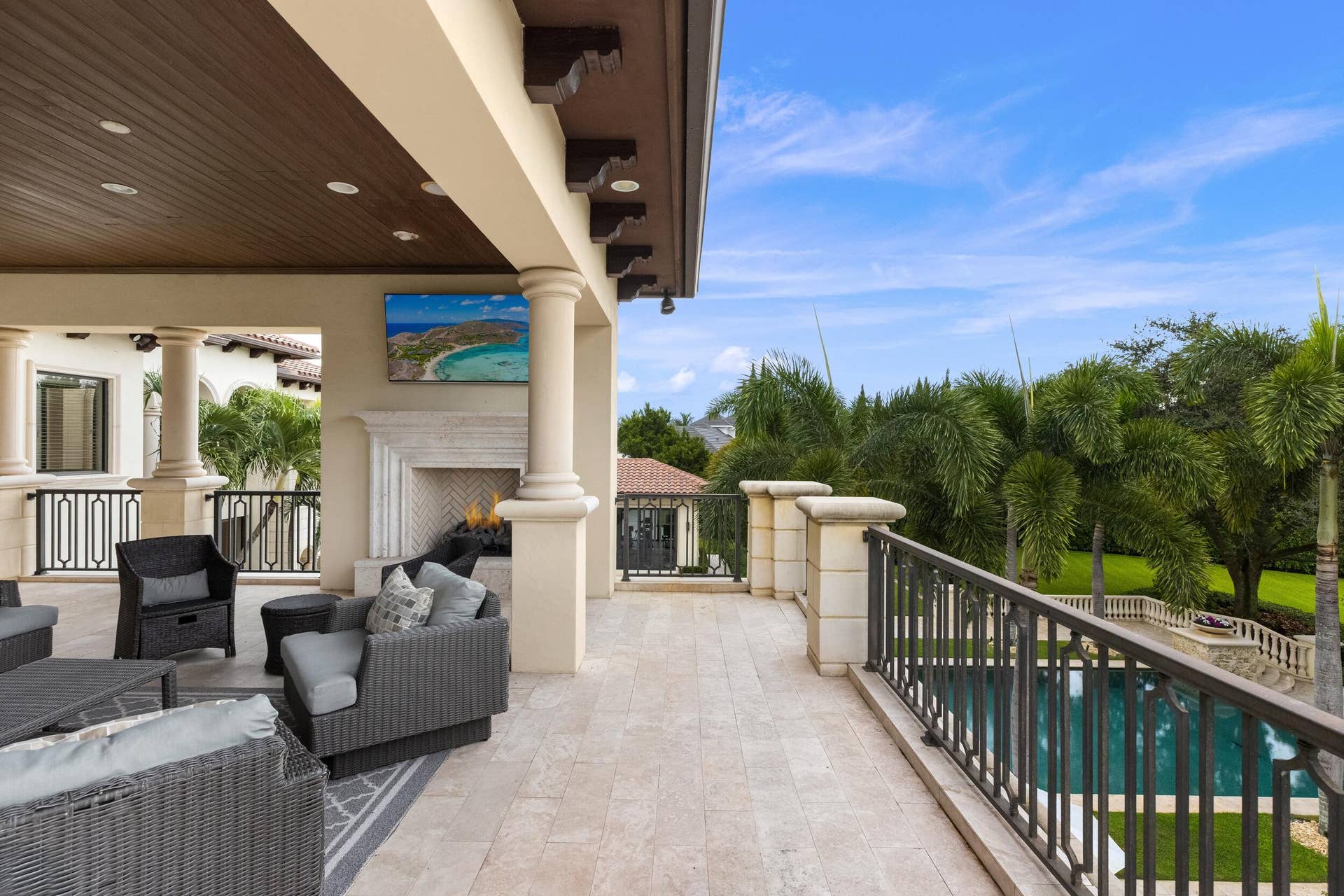 16091 Quiet Vista Circle, Delray Beach, FL 33446 Terrace Lounge