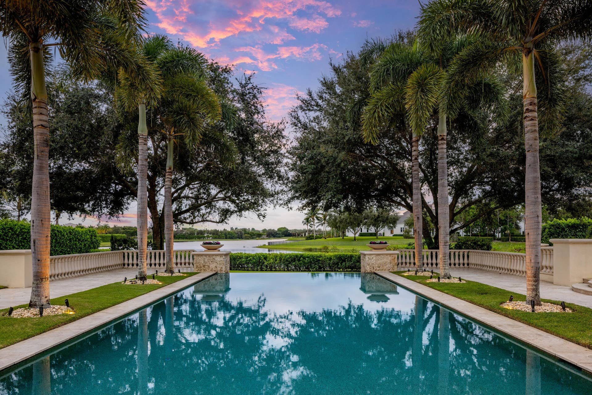 16091 Quiet Vista Circle, Delray Beach, FL 33446 Twilight Pool