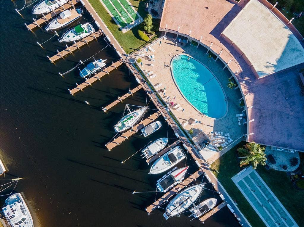 2731 NE 14th Street Causeway, #Unit 326, Pompano Beach, FL 33062 Marina aerial view