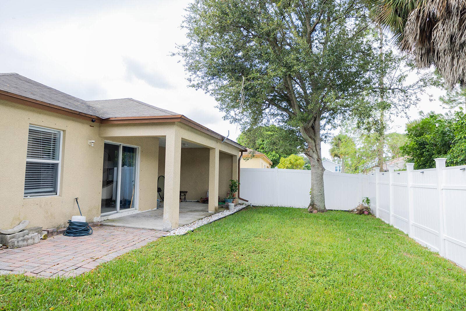 5701 AZALEA Circle, West Palm Beach, West Palm Beach, FL 33415 Back yard view