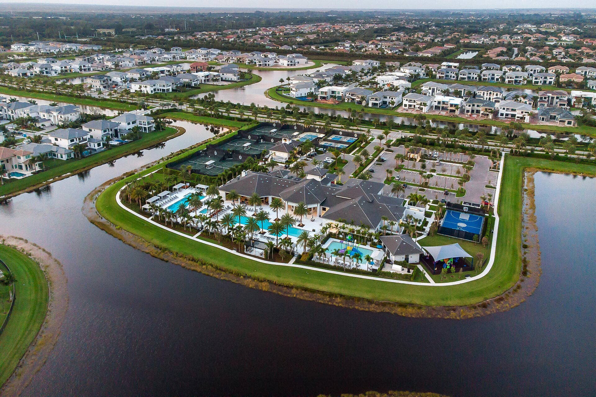 9643 Chianti Classico Terrace, Boca Raton, FL 33496 Boca Bridges Clubhouse Aerials-4