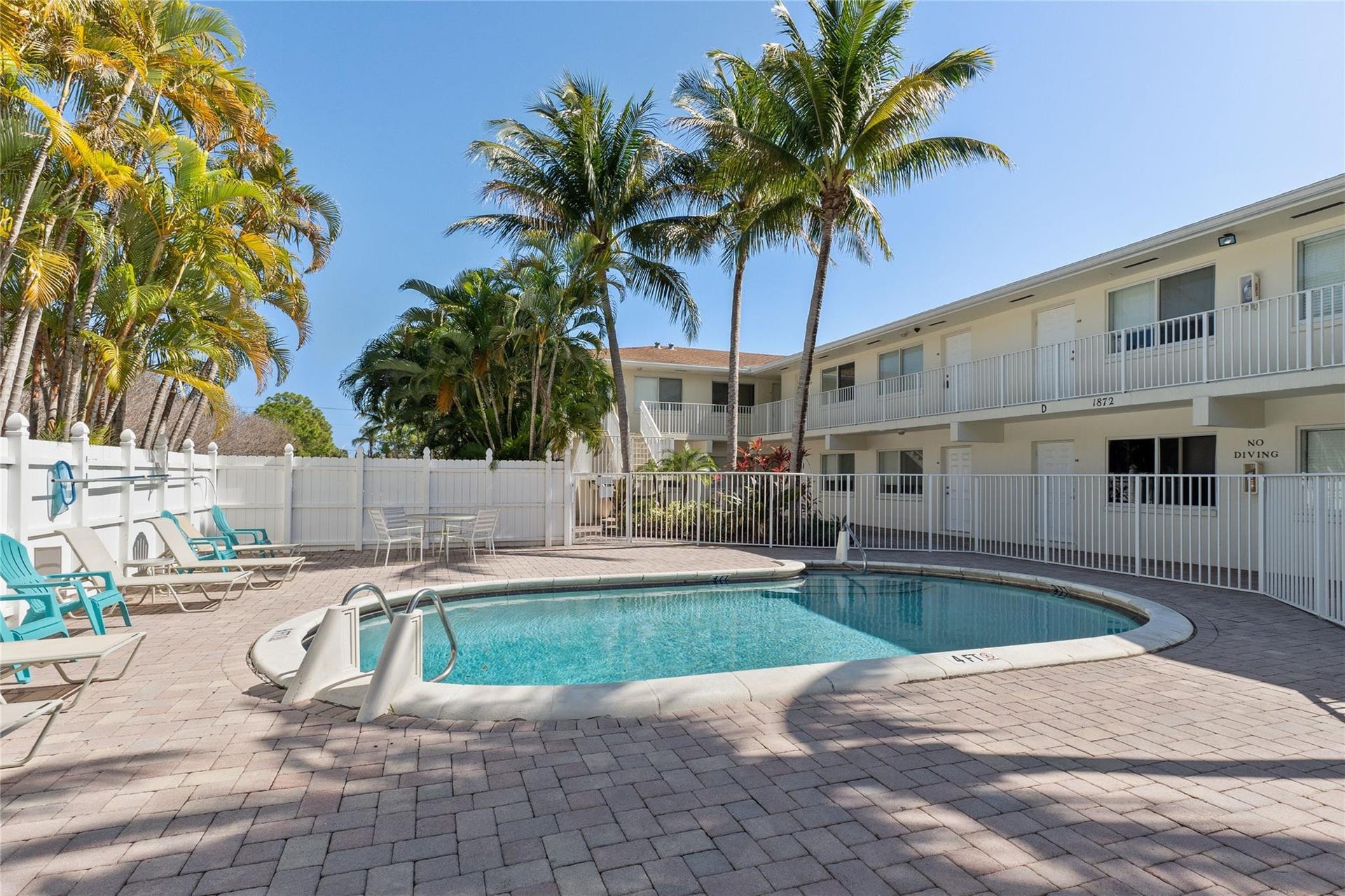 1878 NE 46TH Street, #C1, Fort Lauderdale, Fort Lauderdale, FL 33308 Complex has a wonderful pool area