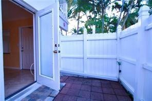 1878 NE 46TH Street, #C1, Fort Lauderdale, Fort Lauderdale, FL 33308 Private fenced paver patio