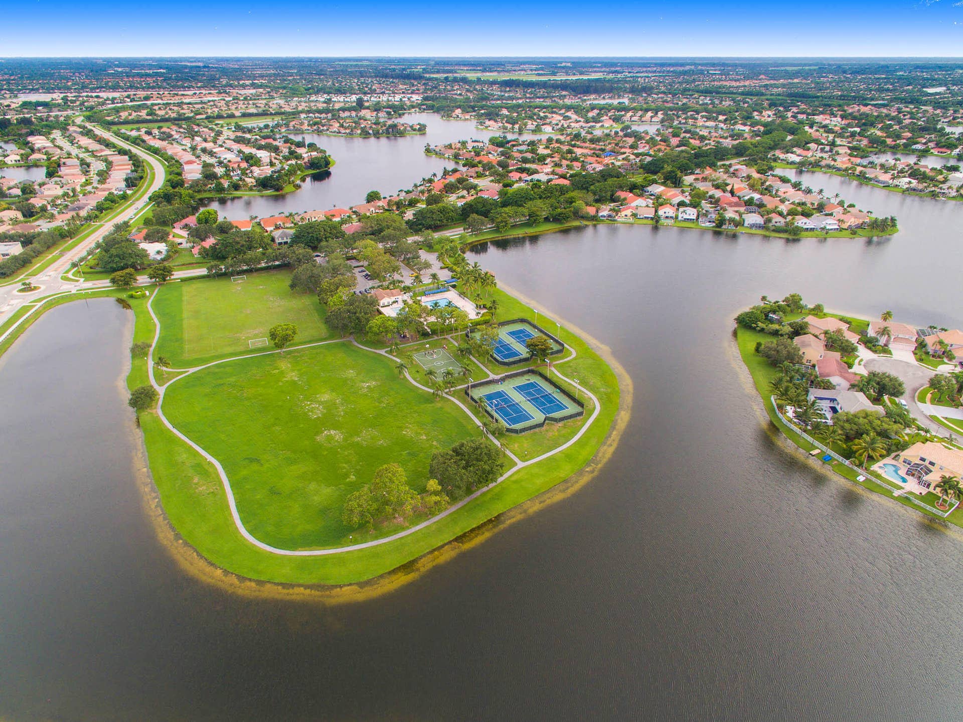 7621 Brunson Circle, Lake Worth, FL 33467 Lake Charleston (15) aerial5
