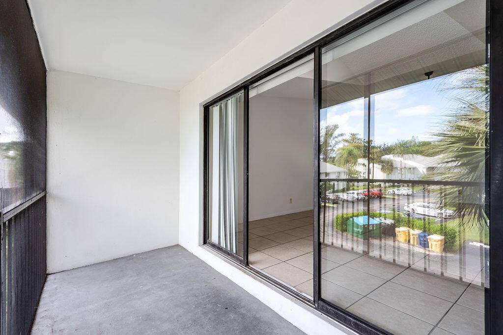 3612 Alder Drive, #B3, West Palm Beach, FL 33417 Balcony