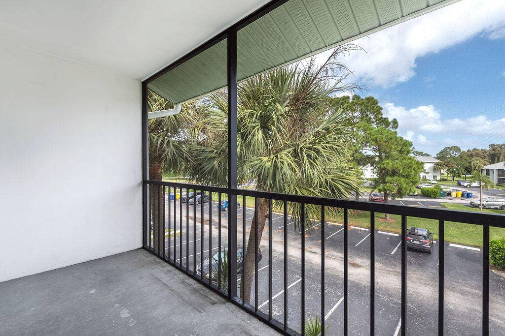 3612 Alder Drive, #B3, West Palm Beach, FL 33417 Balcony