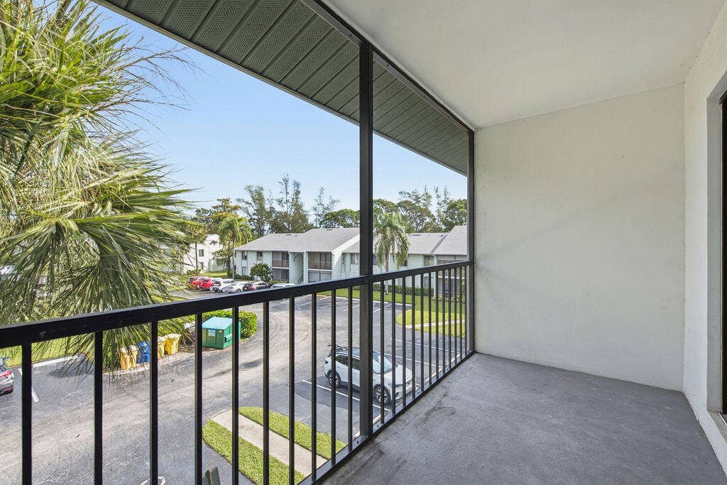 3612 Alder Drive, #B3, West Palm Beach, FL 33417 Balcony