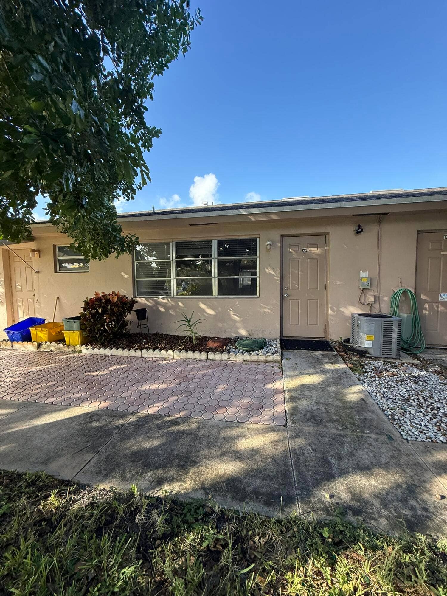 1277 High Point Boulevard W, #Unit C, Delray Beach, FL 33445 Back patio