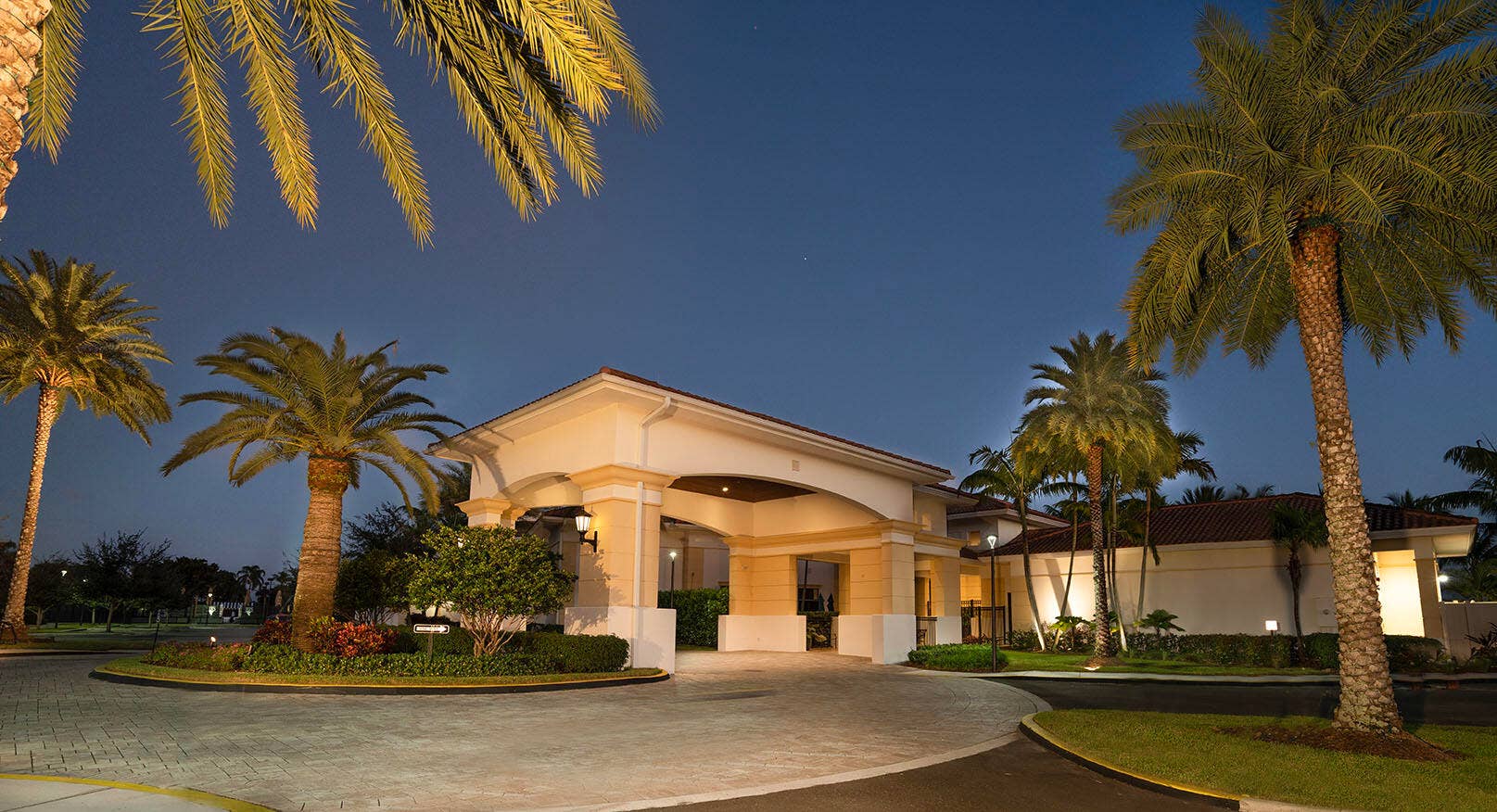 7964 VIA VILLAGIO, West Palm Beach, FL 33412 CORE Entrance at Night copy
