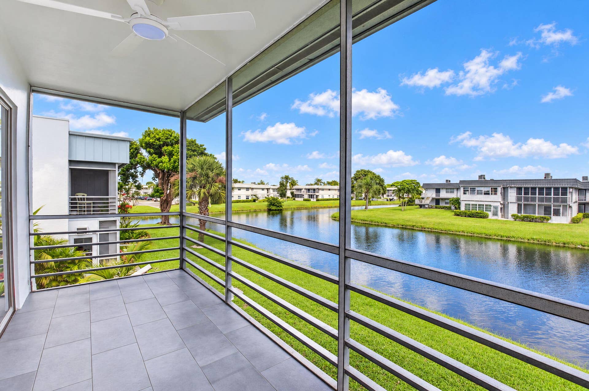 428 Saxony Way, Delray Beach, FL 33446 Screened and covered balcony