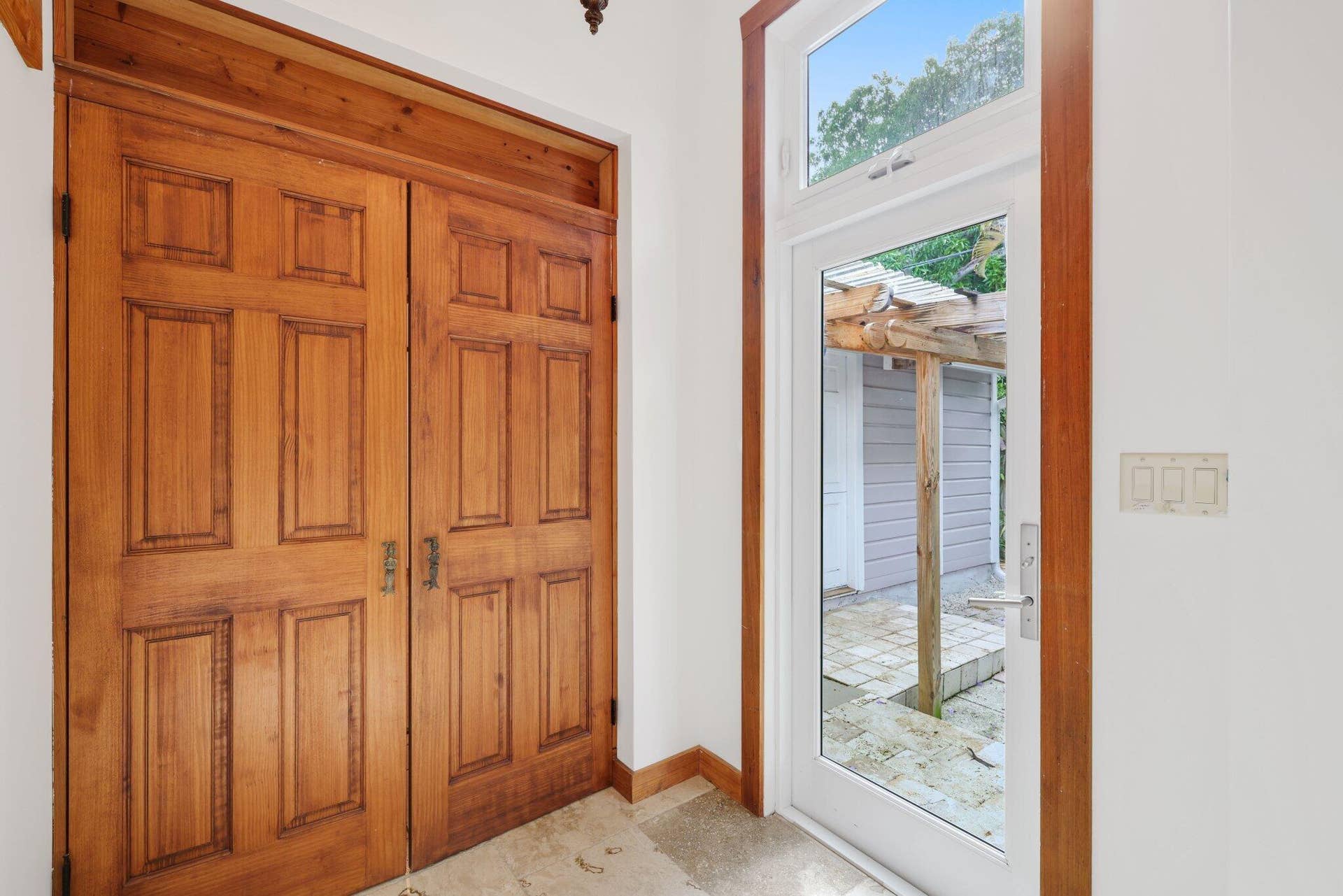 42 Palm Square, Delray Beach, FL 33483 Doors to Laundry and Guest Suite