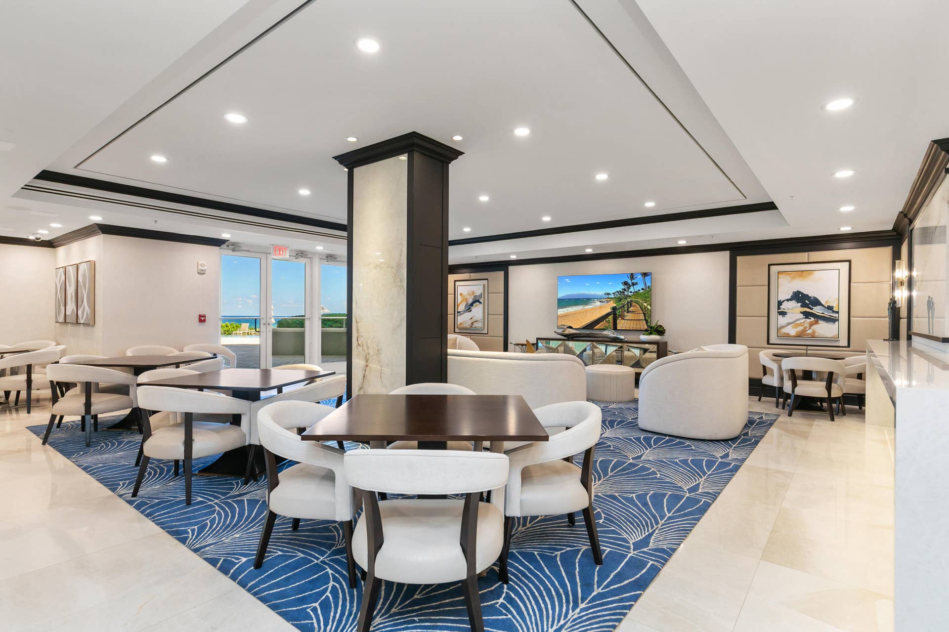 1063 Hillsboro Mile, #707, Hillsboro Beach, FL 33062 Social and event room